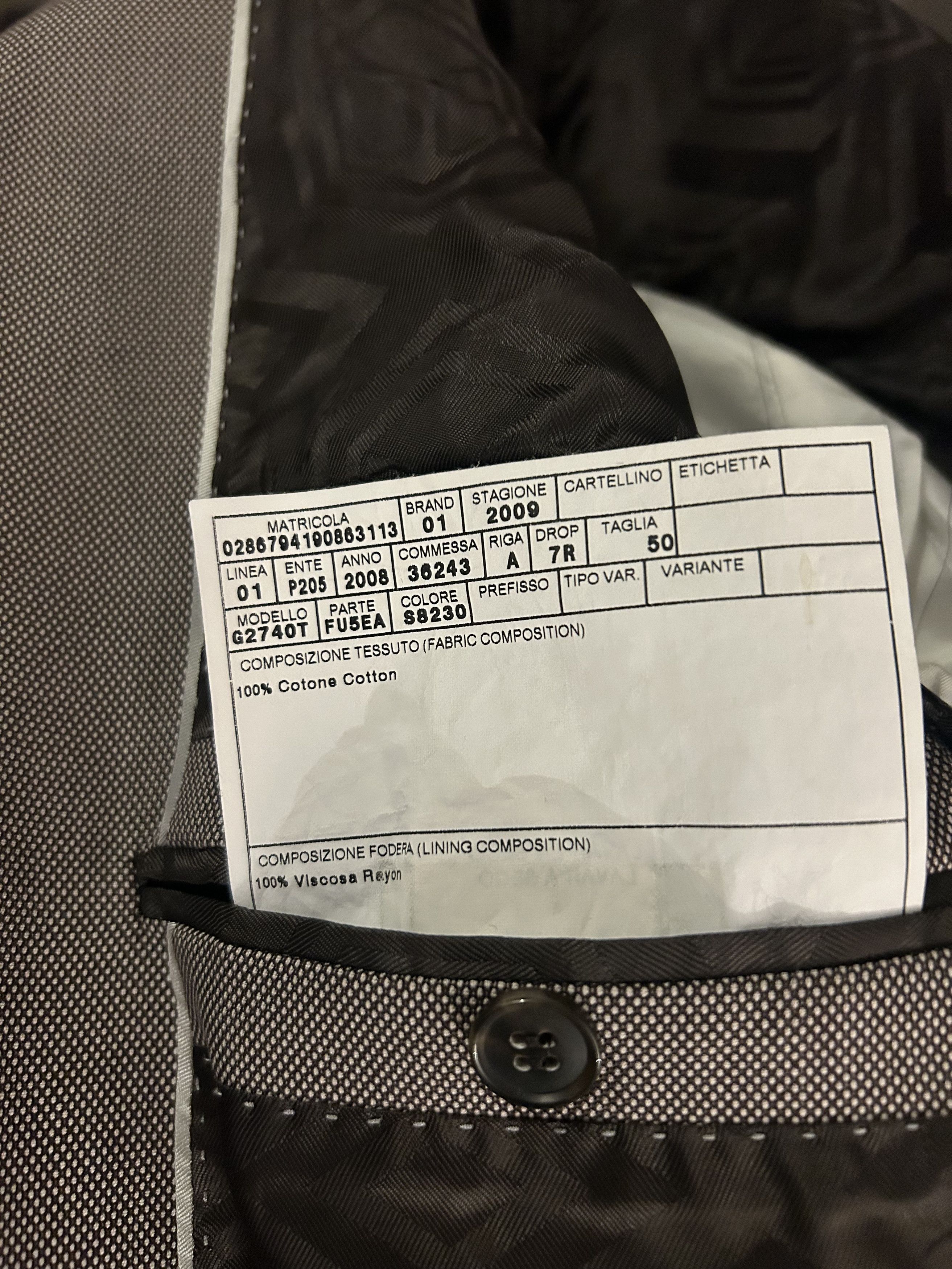 Dolce & Gabbana Martini Jacket Size 50R - 7 Thumbnail