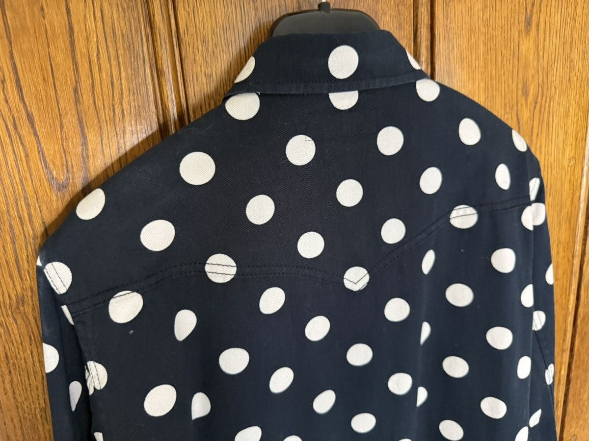 Saint Laurent Paris Saint Laurent black polka dot western denim shirt XL Grail Size US XL / EU 56 / 4 - 17 Thumbnail