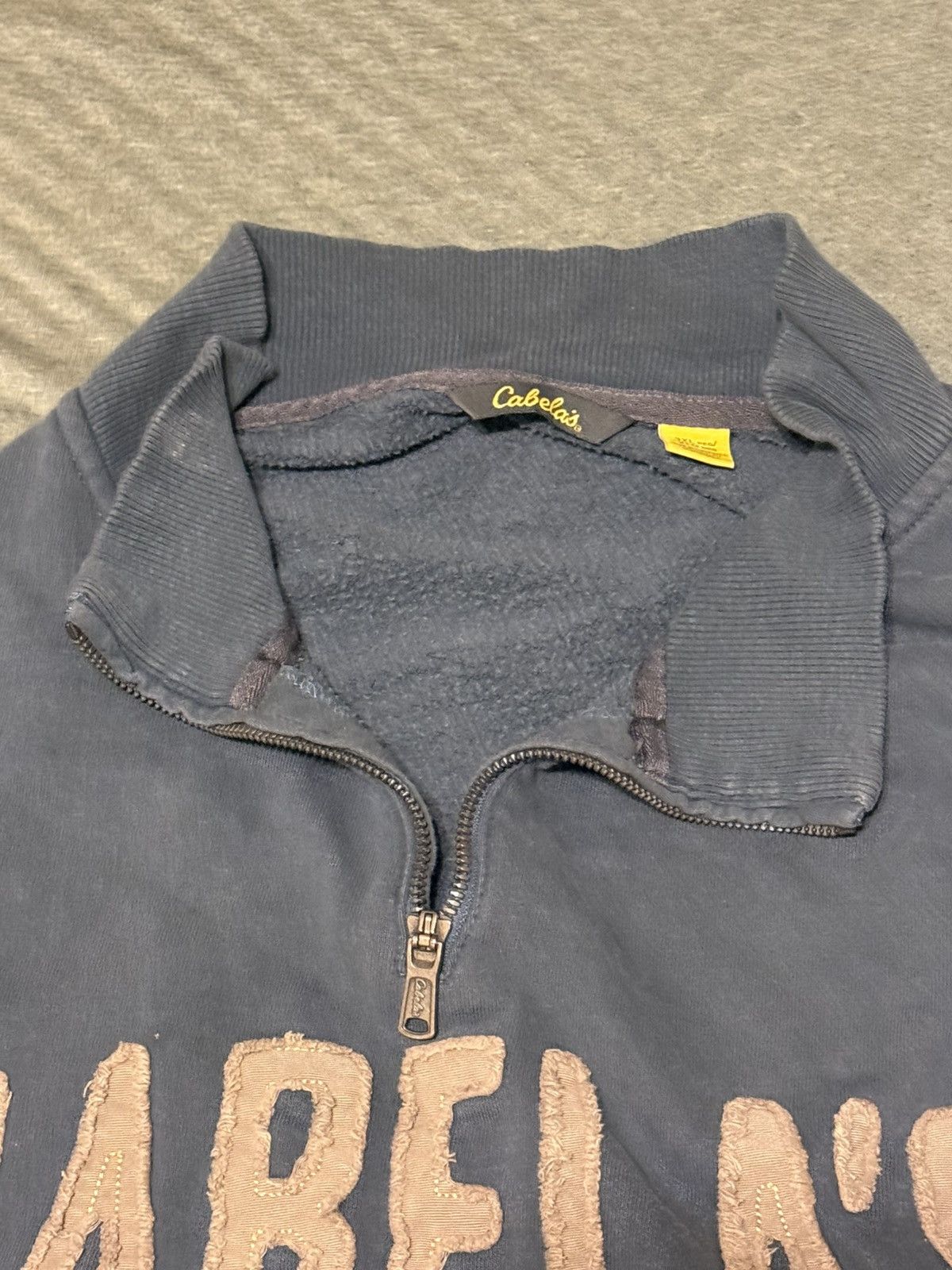 Cabelas Vintage Cabela’s Quarter Zip Sweatshirt Size US XXL / EU 58 / 5 - 2 Thumbnail