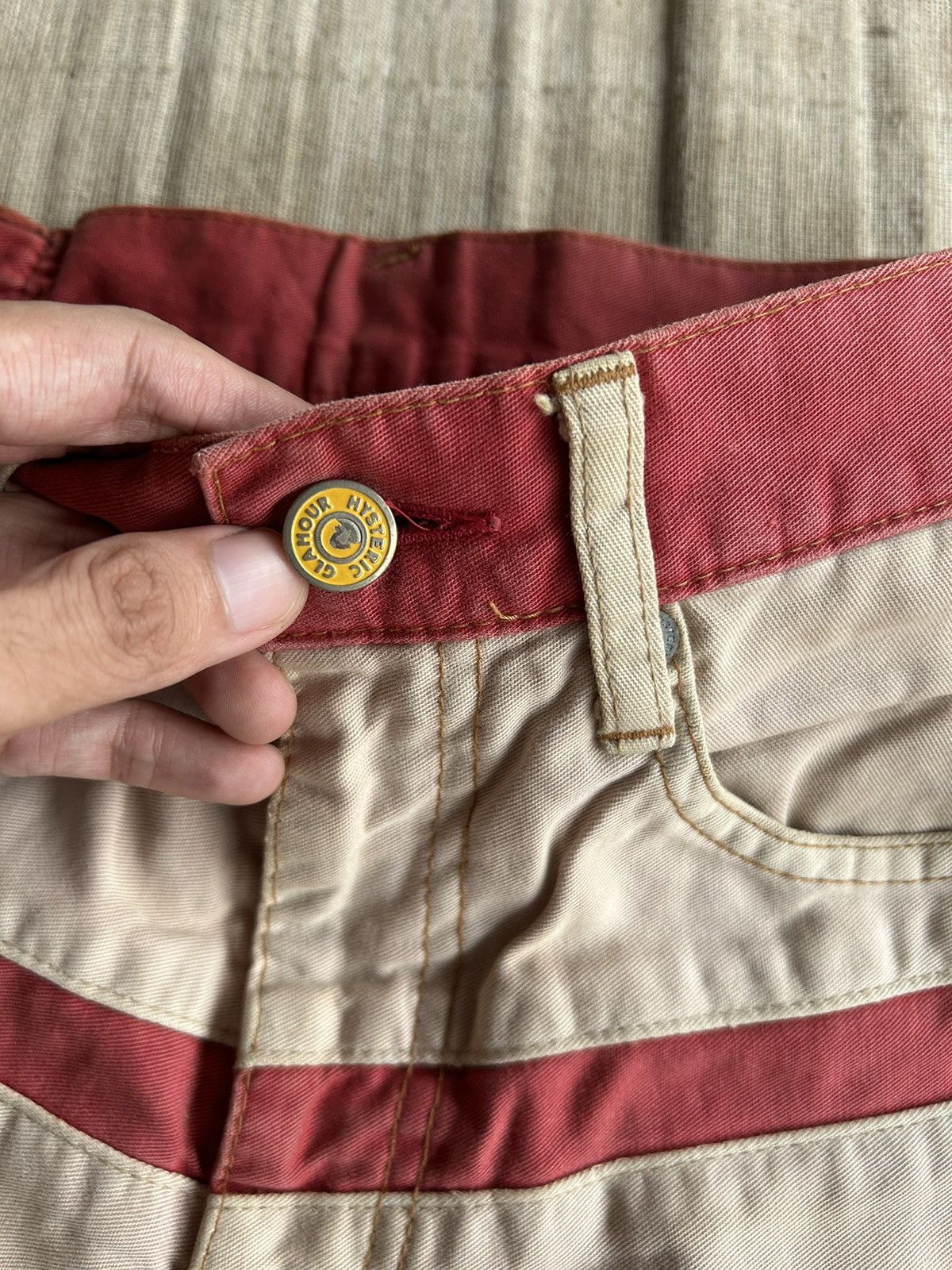 Hysteric Glamour × Japanese Brand Vintage HYSTERIC GLAMOUR Kinky American Flag Jeans Size US 27 - 5 Thumbnail