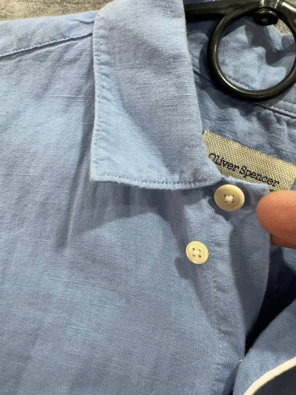 Oliver Spencer Oliver Spencer Luxury Linen Shirt Button Size US S / EU 44-46 / 1 - 9 Thumbnail