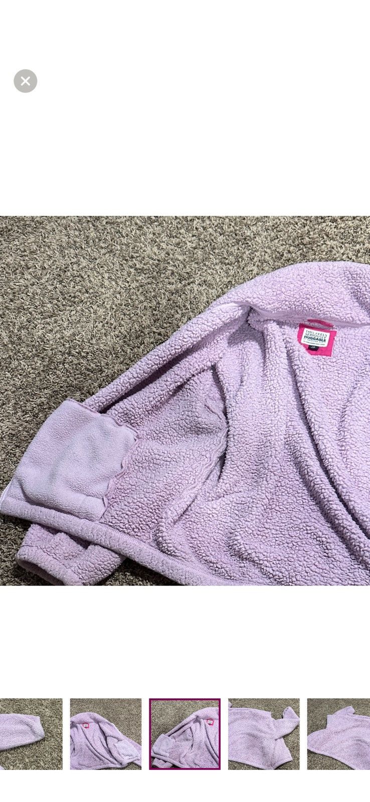 Other Purple fleece Size L / US 10 / IT 46 - 8 Thumbnail