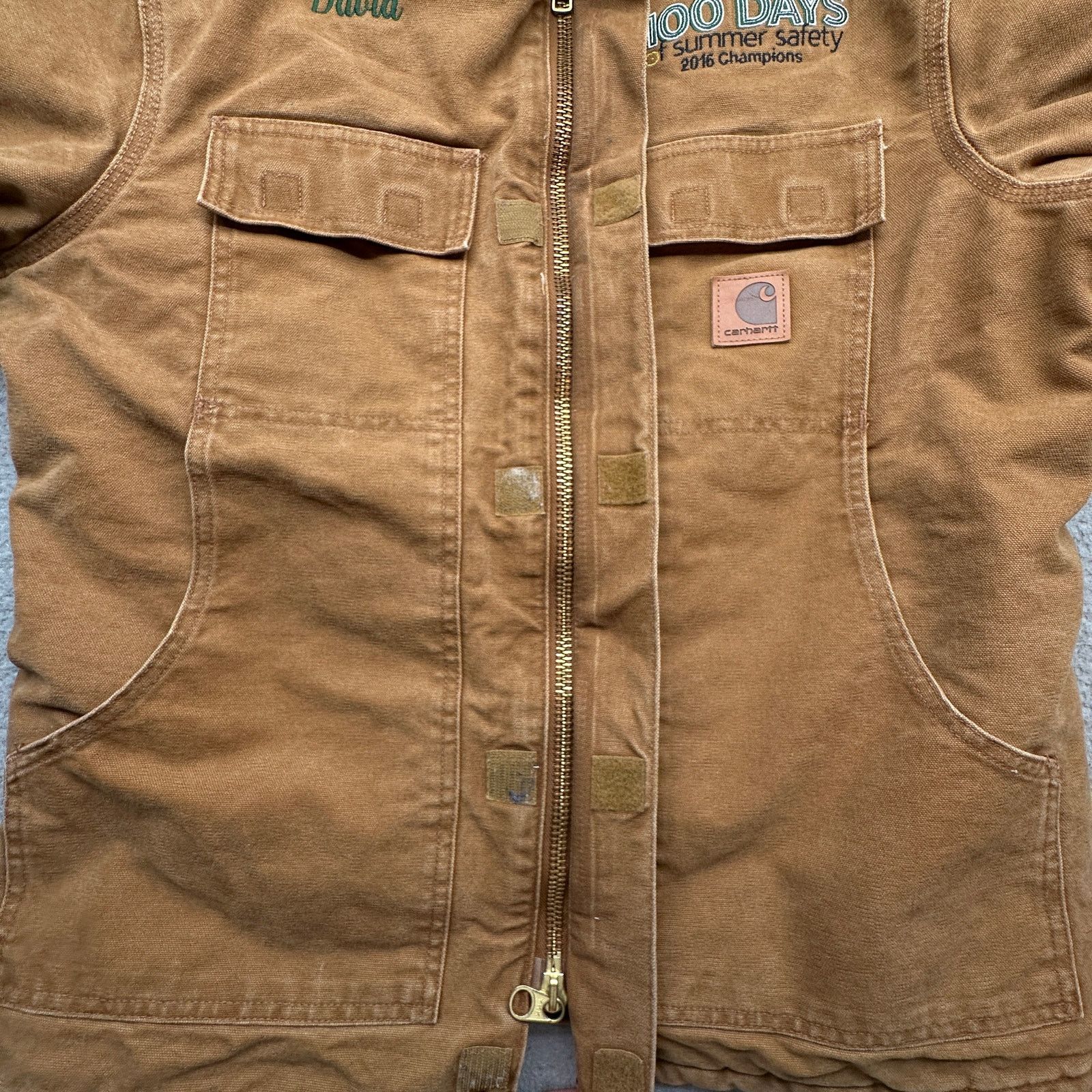 Carhartt Carhartt C26 Sandstone Duck Arctic Canvas Jacket Medium Size US M / EU 48-50 / 2 - 7 Thumbnail