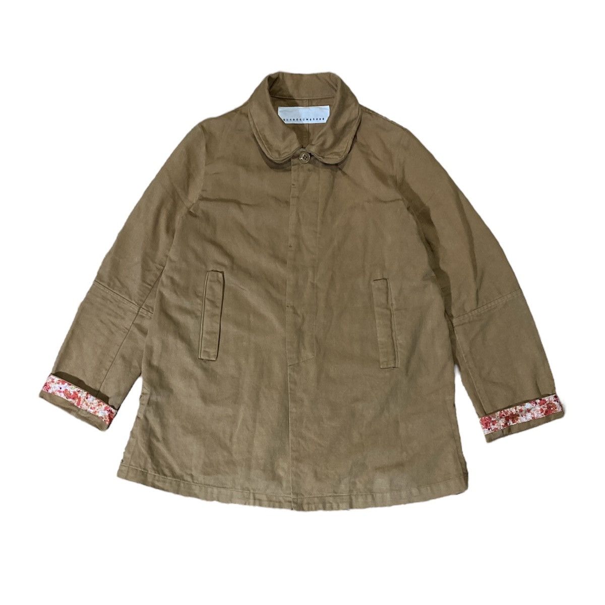 Issey Miyake × Japanese Brand × Sunao Kuwahara Issey Miyake Sunao Kuwahara Floral Coat Size M / US 6-8 / IT 42-44 - 4 Thumbnail