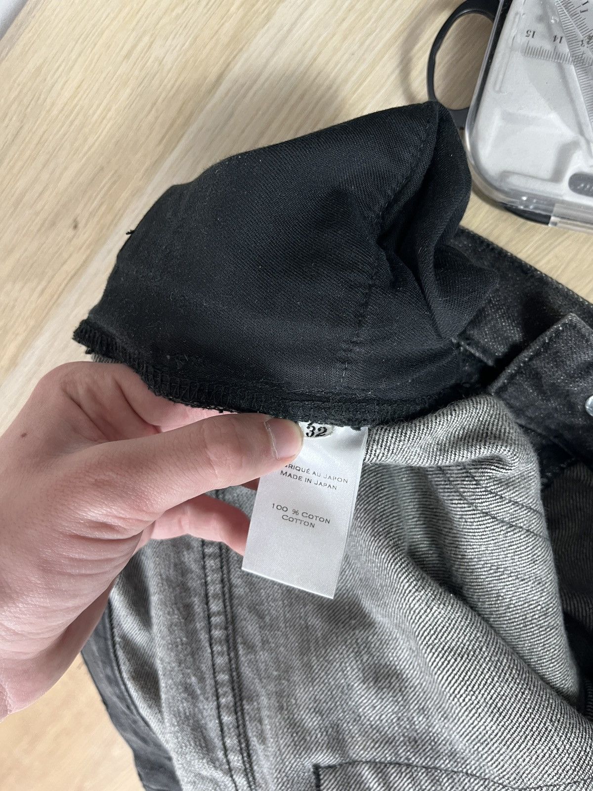 Balmain Balmain Decarnin era grey Wash Jeans Size US 31 - 4 Thumbnail