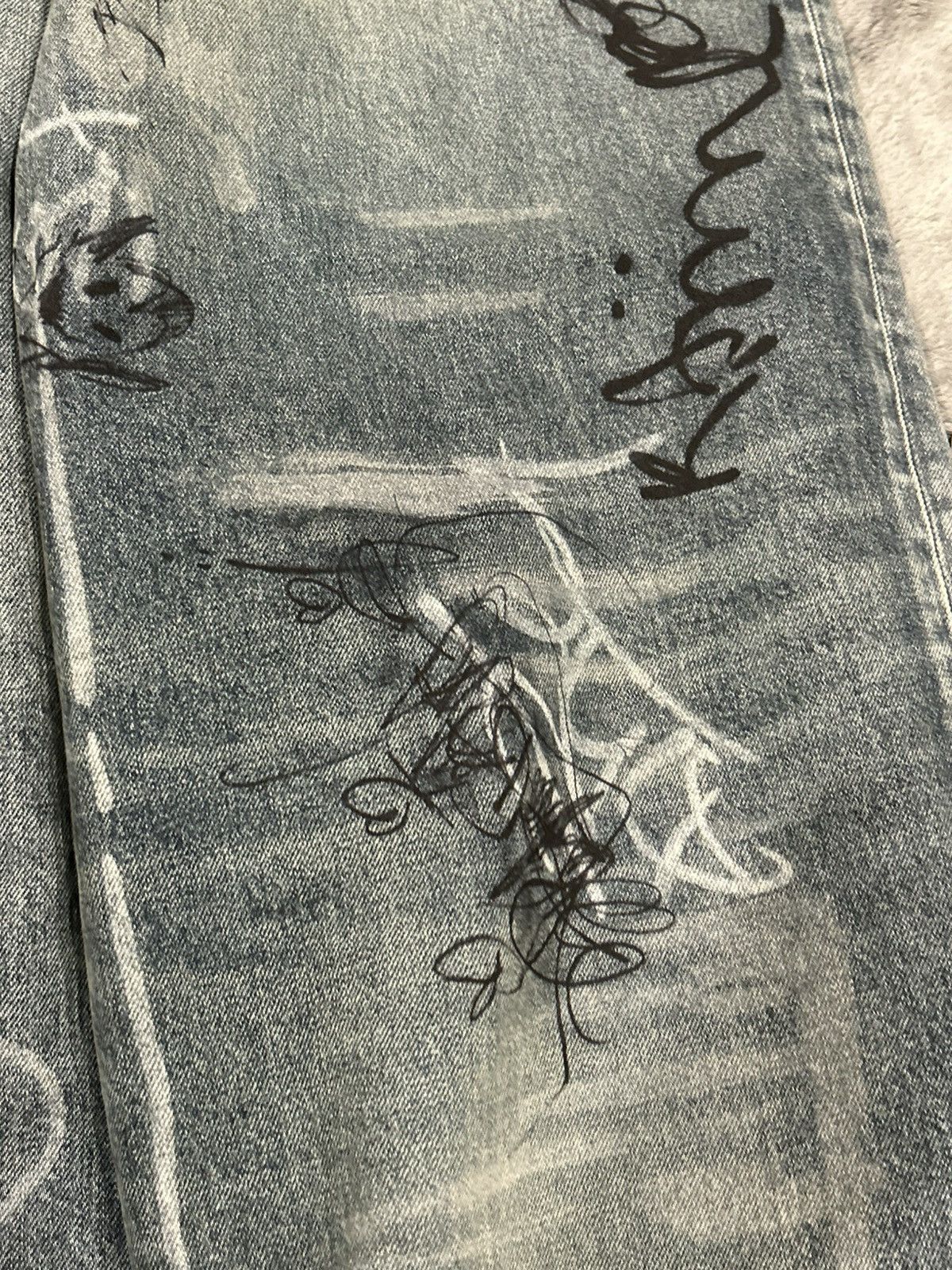 Balenciaga Balenciaga graffiti skater denim Size US 33 - 11 Thumbnail