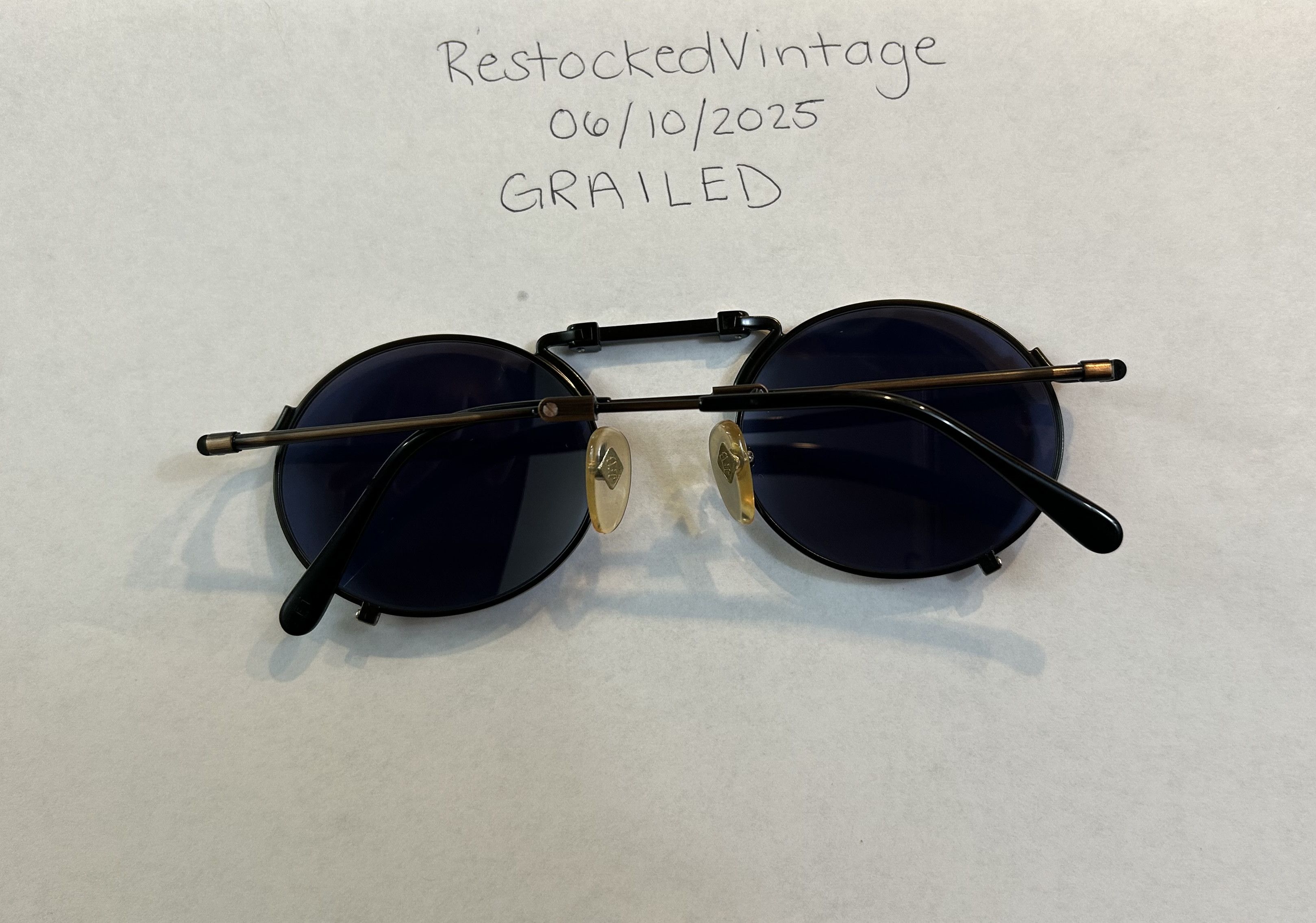Jean Paul Gaultier Copper Vintage Jean Paul Gaultier 56-9171 Sunglasses Size ONE SIZE - 5 Thumbnail