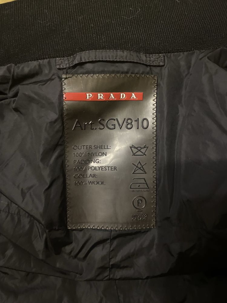 Prada Vintage Prada art. SGV810 Nylon Jacket Size US XL / EU 56 / 4 - 2 Thumbnail