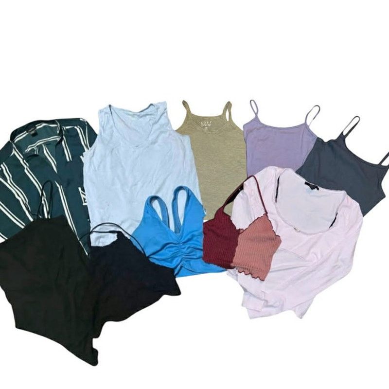 Other 10pcs Tank Tops Long Sleeve Crop Tops Bodysuit NEW Small Size S / US 4 / IT 40 - 1 Thumbnail