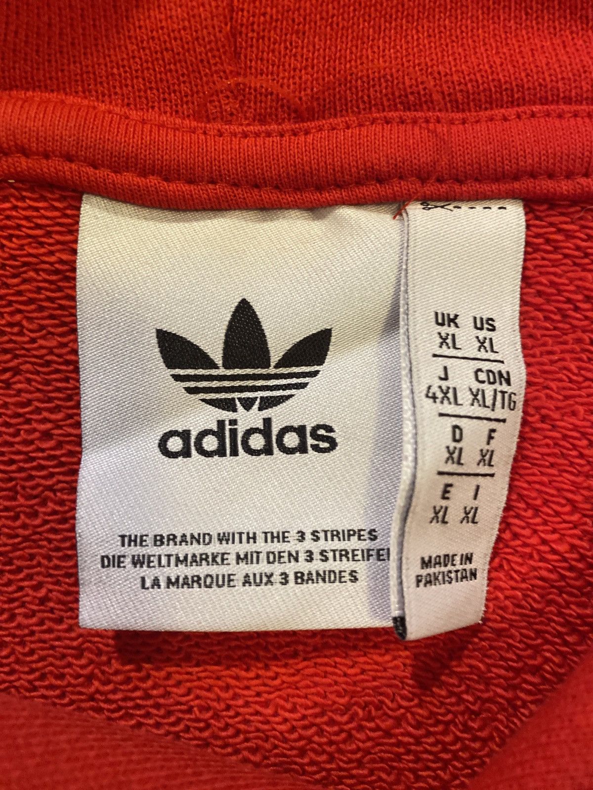 Adidas Adidas trefoil hoodie Size US XL / EU 56 / 4 - 4 Thumbnail