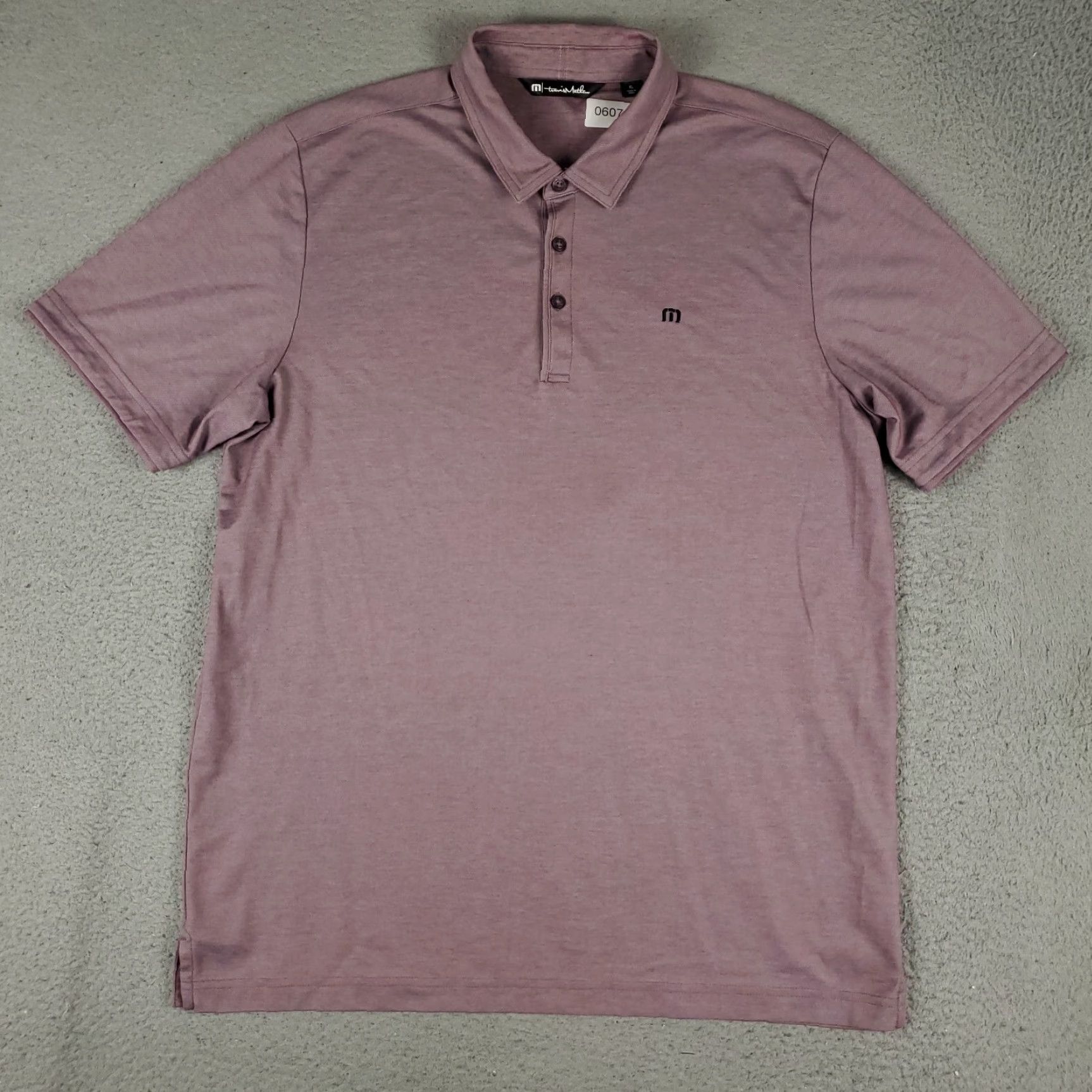 TravisMathew Travis Mathew Polo Shirt Mens XL Purple Short Sleeve Casual Golf Size US XL / EU 56 / 4 - 2 Thumbnail