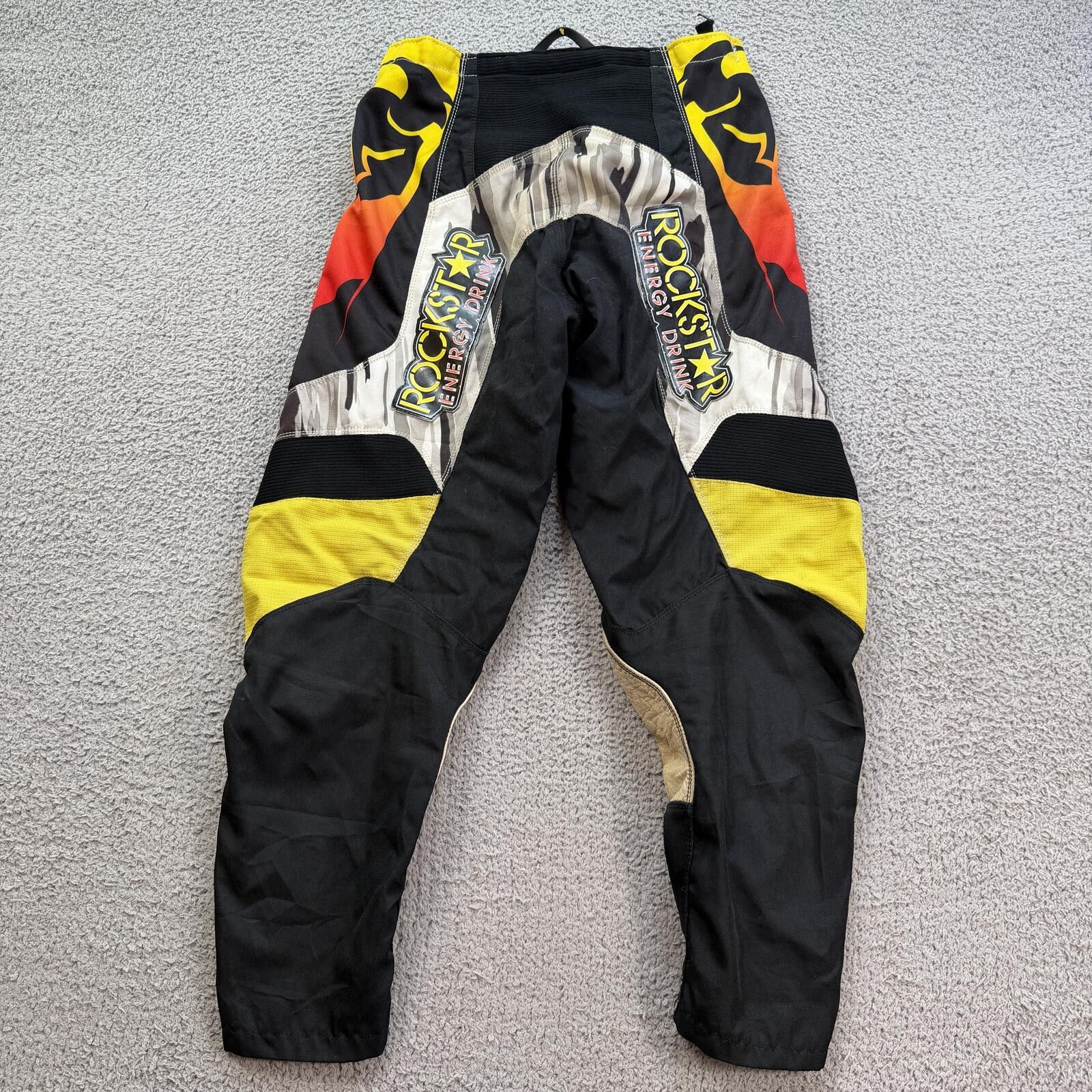 Thom Browne Thor Phase Rockstar Energy Motocross Pants 2011 30 Y2K Moto Size US 30 / EU 46 - 2 Thumbnail