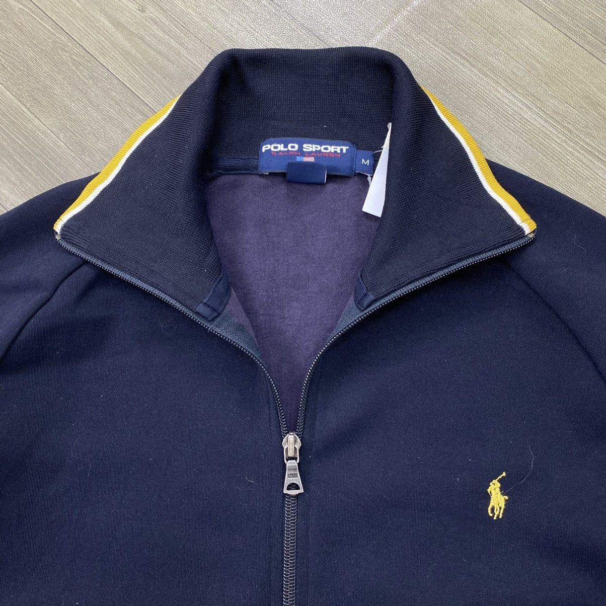 Polo Ralph Lauren 1990s Vintage Polo Sport by Polo Ralph Lauren Track Jacket Size US XL / EU 56 / 4 - 5 Thumbnail