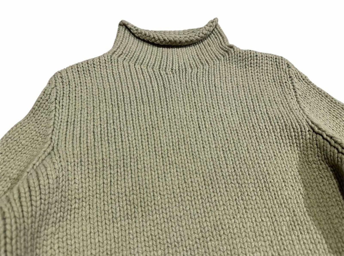 A.P.C. 🔥Vintage APC Ribbed Knit Wool Sweater Jumper Mock Neck Size US M / EU 48-50 / 2 - 3 Thumbnail