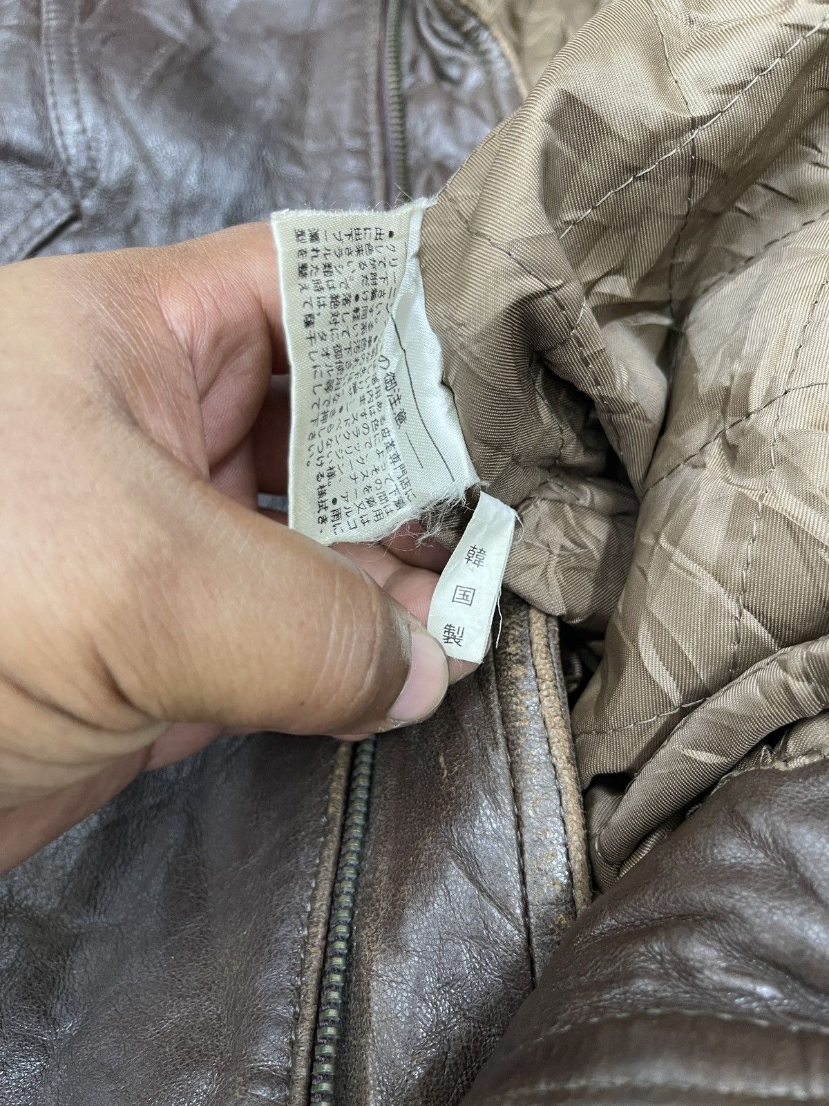 Genuine Leather × Vintage ARCHIVE🔥ROBO LEATHER JACKET Size US M / EU 48-50 / 2 - 11 Thumbnail