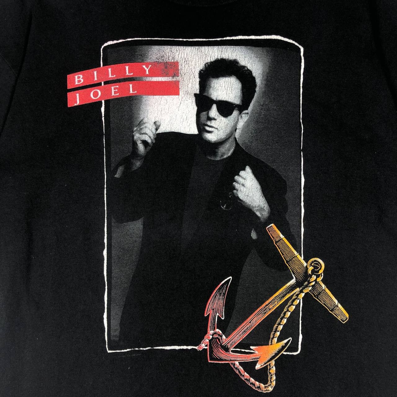 Vintage Vintage 90's Billy Joel Storm Tour T-Shirt Size US M / EU 48-50 / 2 - 5 Thumbnail
