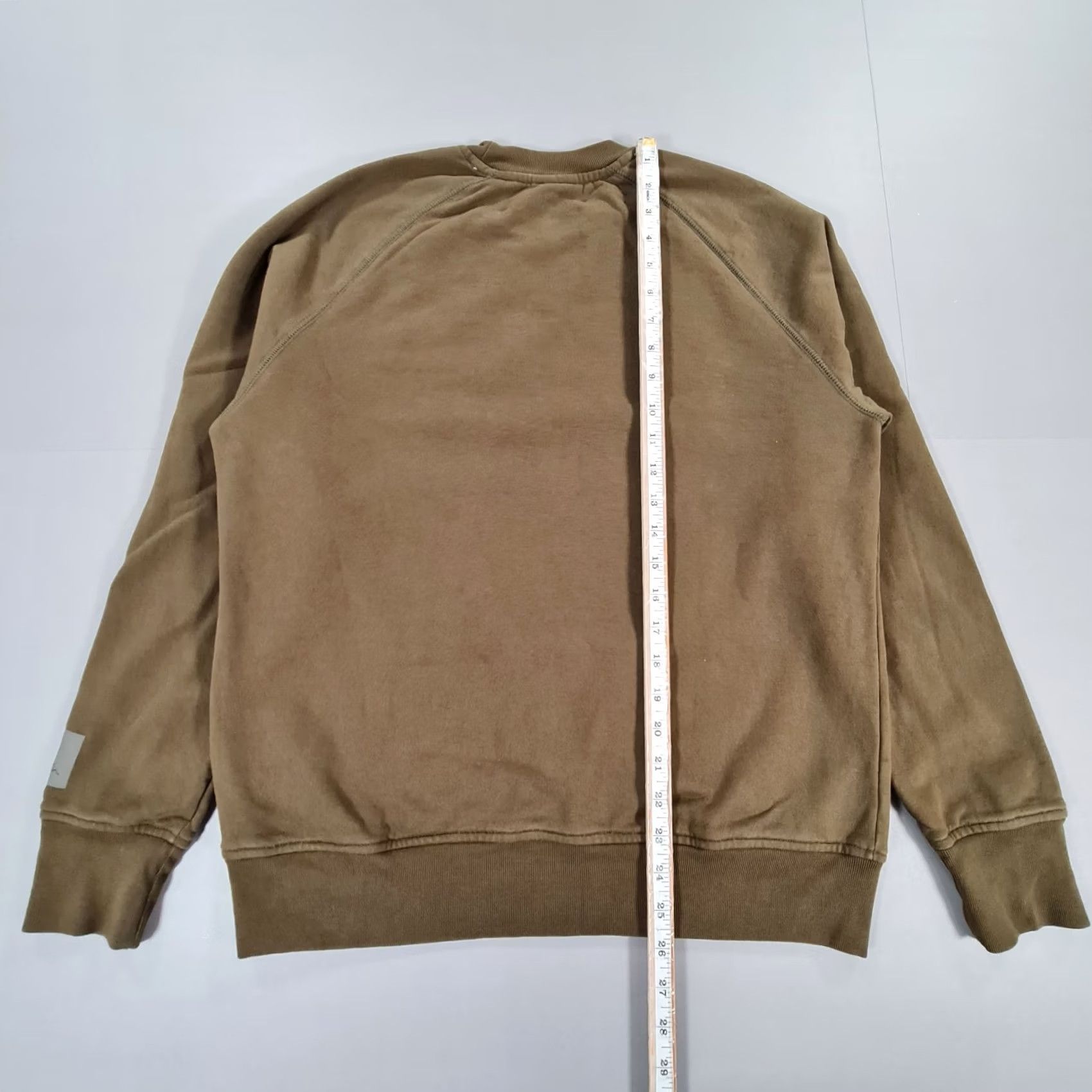 Paul Smith Paul Smith Mens Sweatshirt Khaki Green M Cotton Crew Neck Long Sleeve Fleece Logo Pullover Size US M / EU 48-50 / 2 - 5 Thumbnail