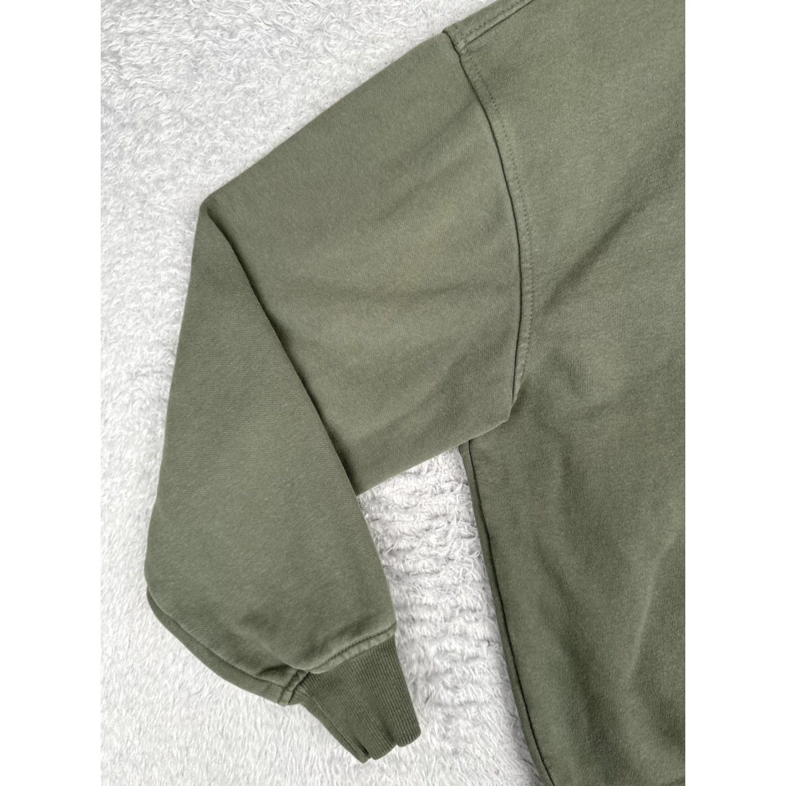 The North Face The North Face Sweatshirt Womens XS Green Jersey Crew Neck Logo Pullover Top Size XS / US 0-2 / IT 36-38 - 3 Thumbnail
