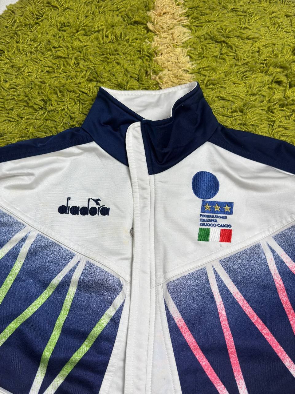 Diadora Vintage 1991/1993 Diadora Italy Track Jacket Size US L / EU 52-54 / 3 - 2 Thumbnail