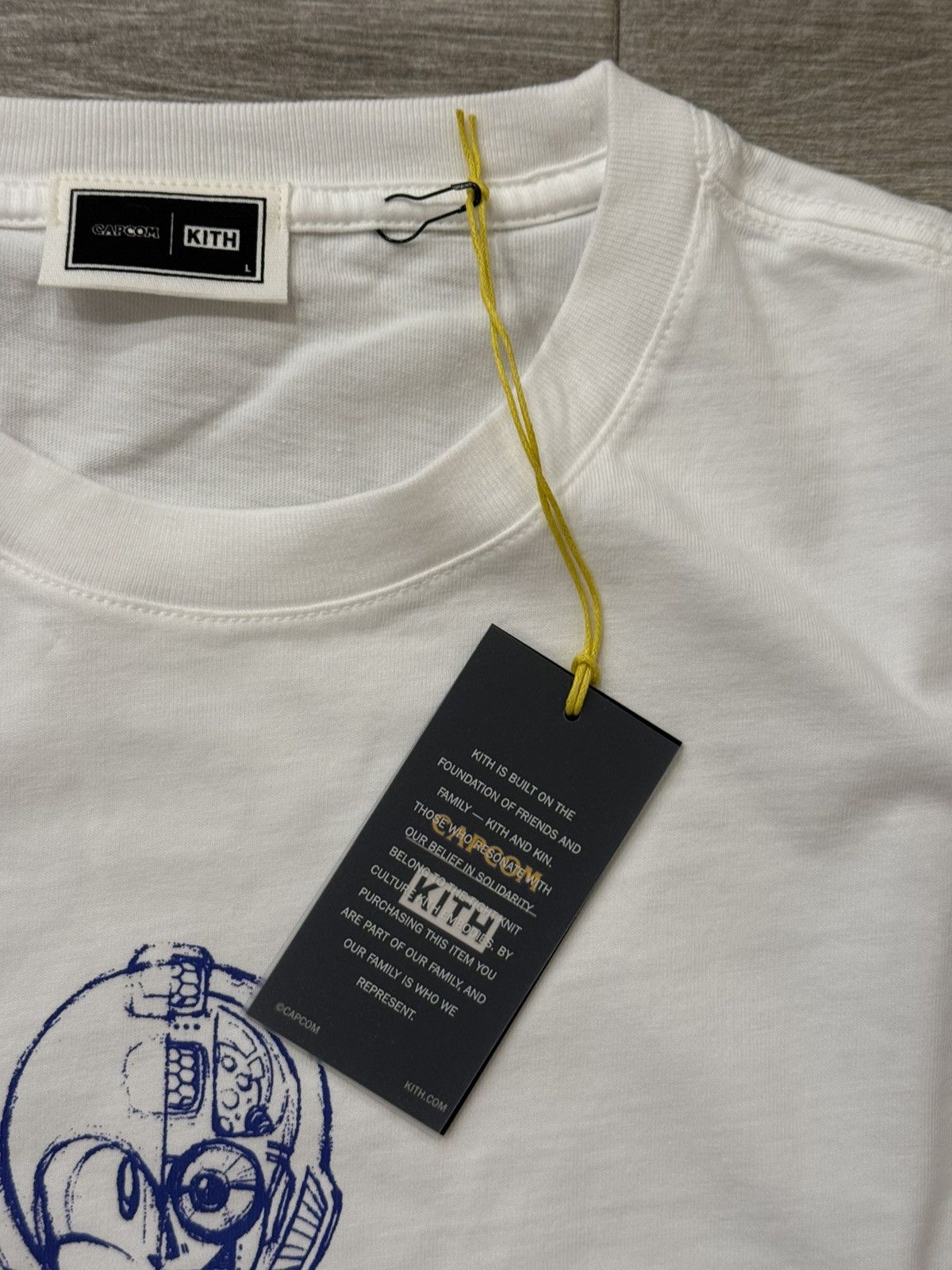 Kith KITH Marvel vs. Capcom Mega Man Sketch Vintage Tee White L Size US L / EU 52-54 / 3 - 7 Thumbnail