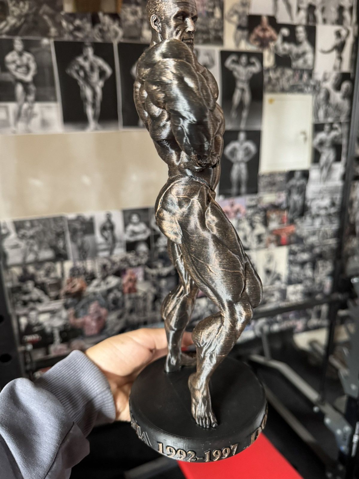Other Gym statue Dorian Yates Mr Olympia Bodybuilding 34cm Size ONE SIZE - 19 Thumbnail
