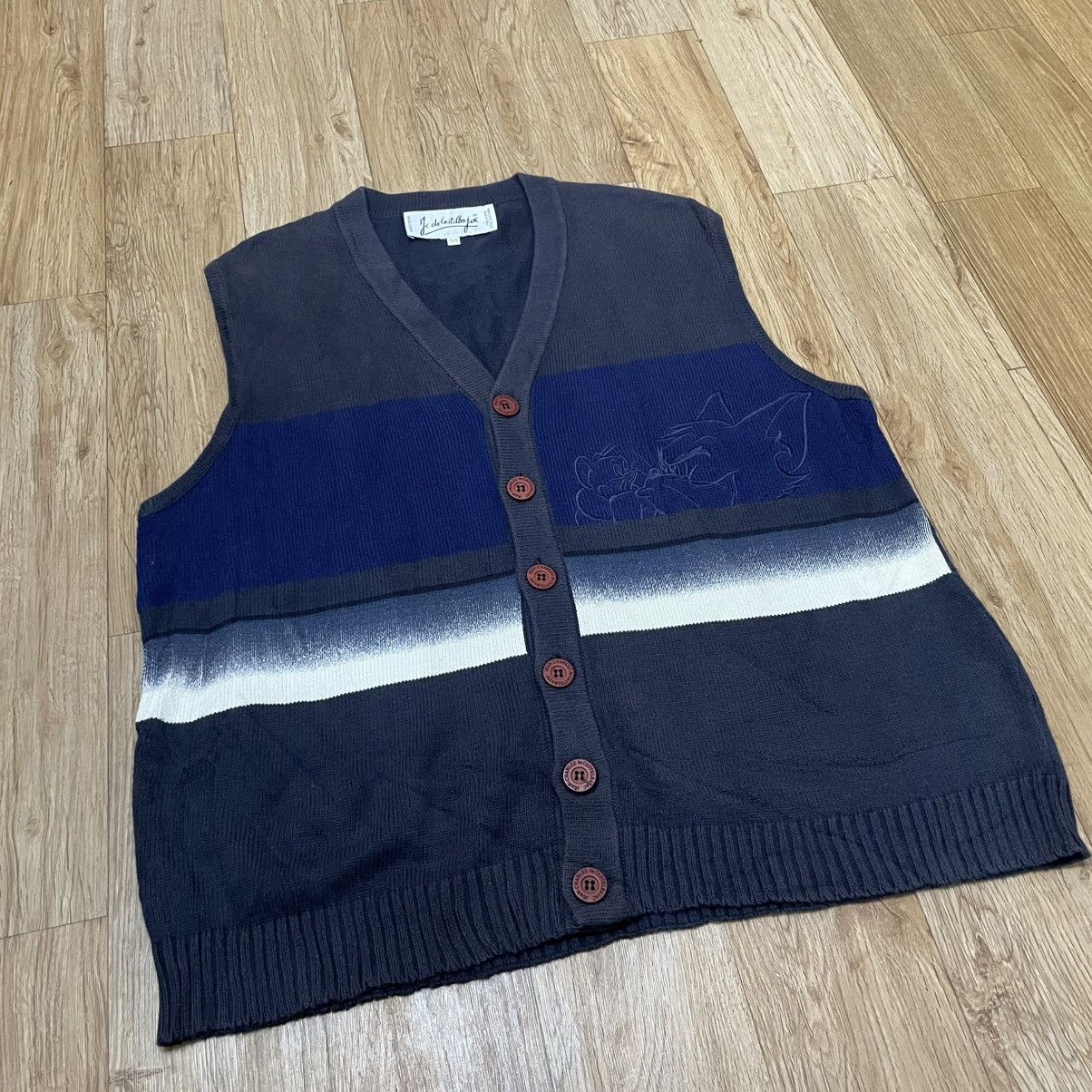 Jean Charles De Castelbajac JC De Castelbajac Knit Vest Tom n Jerry Embroidery Size US M / EU 48-50 / 2 - 2 Thumbnail