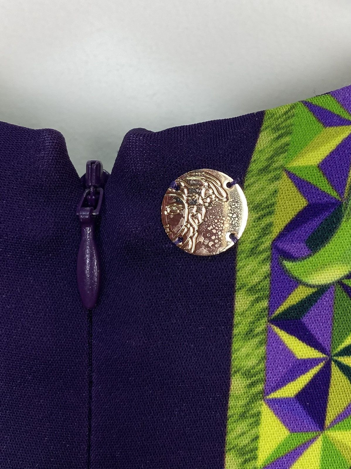 Versace Versace 2016 Collection Dress Womens Green Authentic Size 44 Size M / US 6-8 / IT 42-44 - 9 Thumbnail