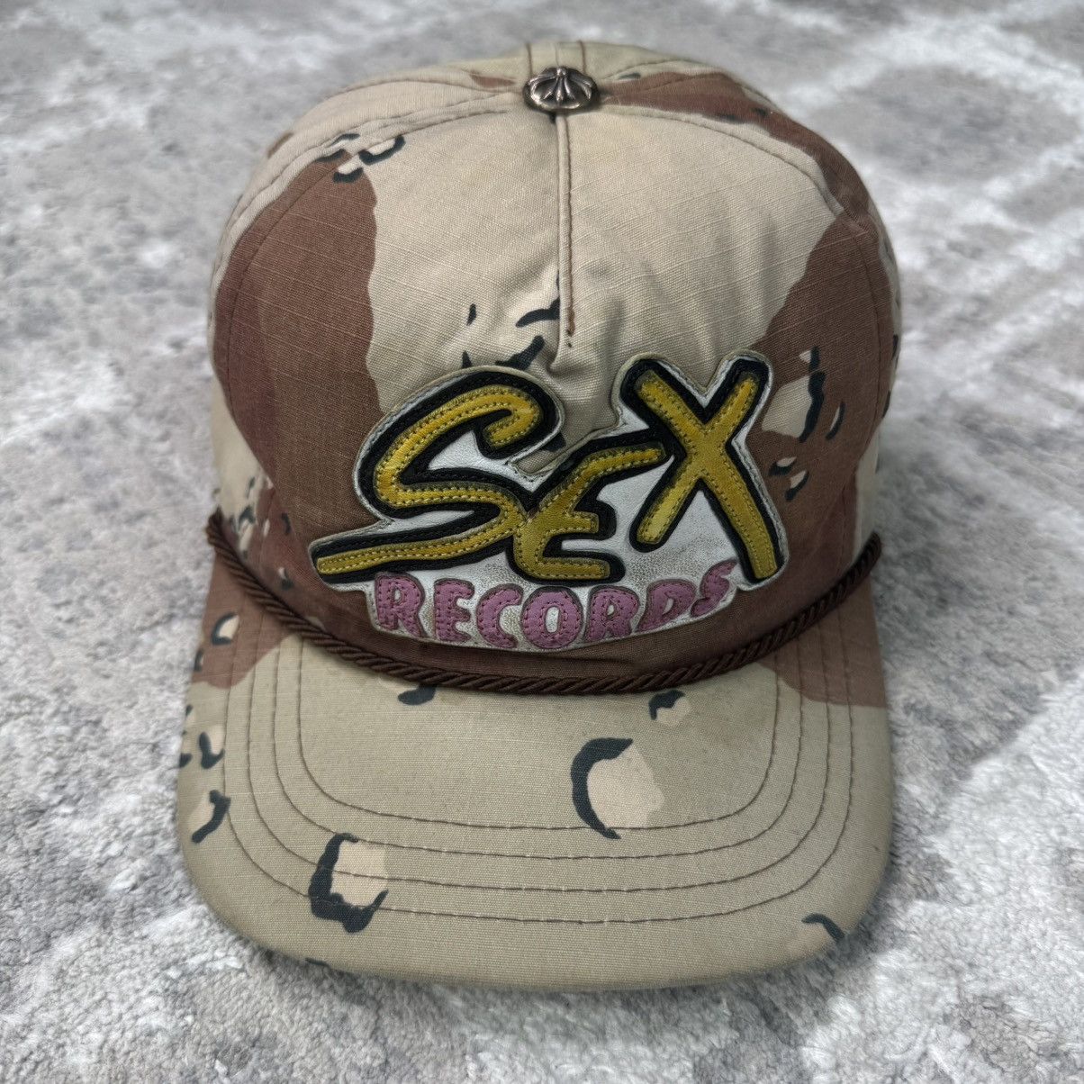 Chrome Hearts 1/1 SAMPLE MATTY BOY SEX RECORDS LIPS LEATHER PATCH