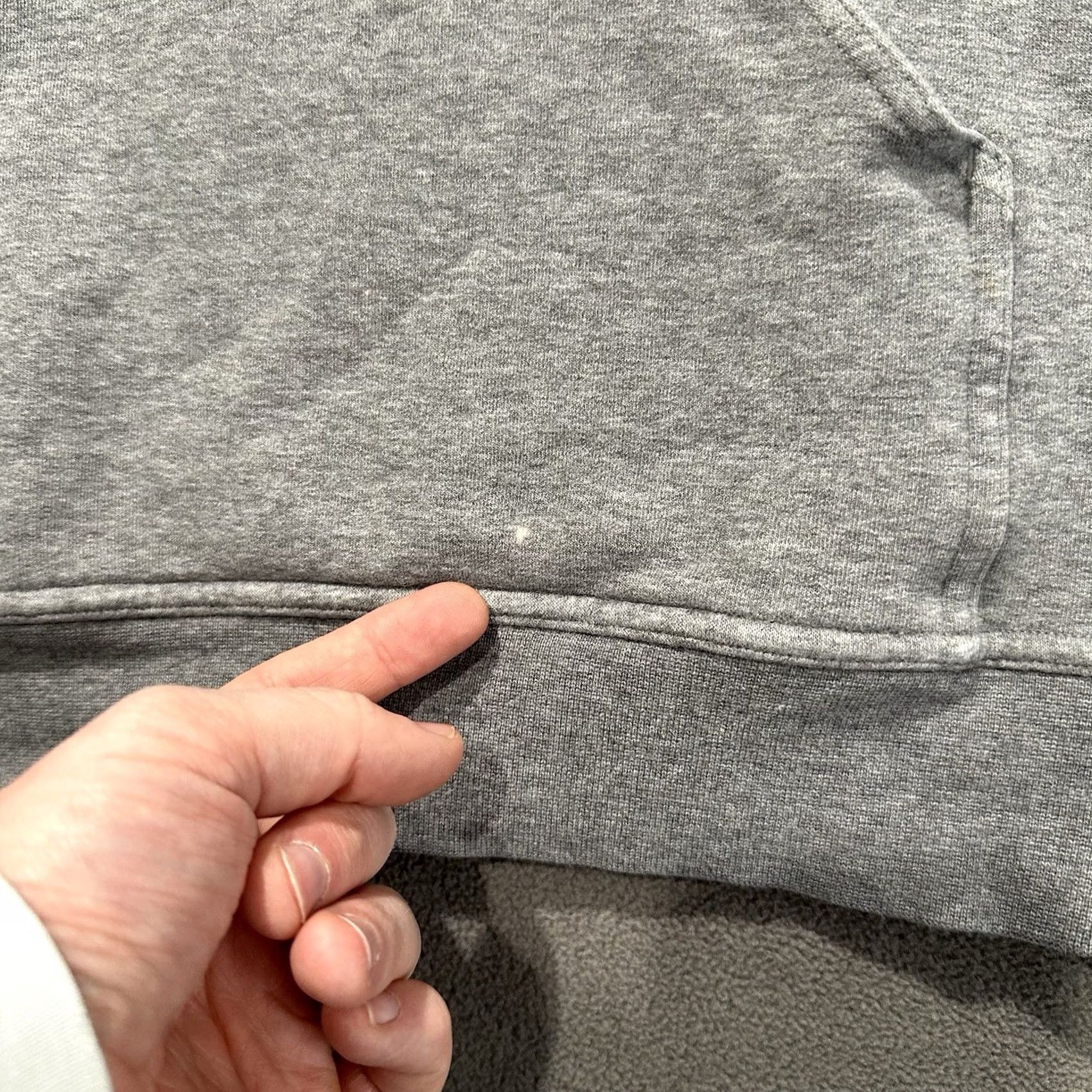 Lululemon Lululemon All Yours Hoodie Womens 12 Gray Fleece Pocket Pullover LW3DVBS Size XL / US 12-14 / IT 48-50 - 7 Thumbnail