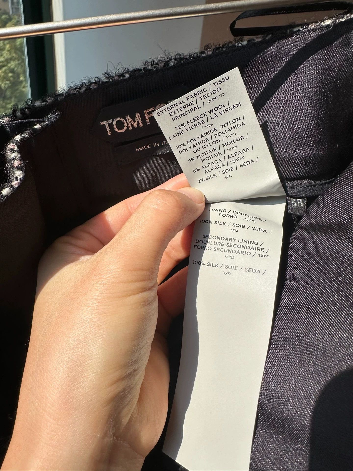 Tom Ford Tom Ford midi skirt, size 38, 98% new, Size 27" / US 4 / IT 40 - 8 Thumbnail