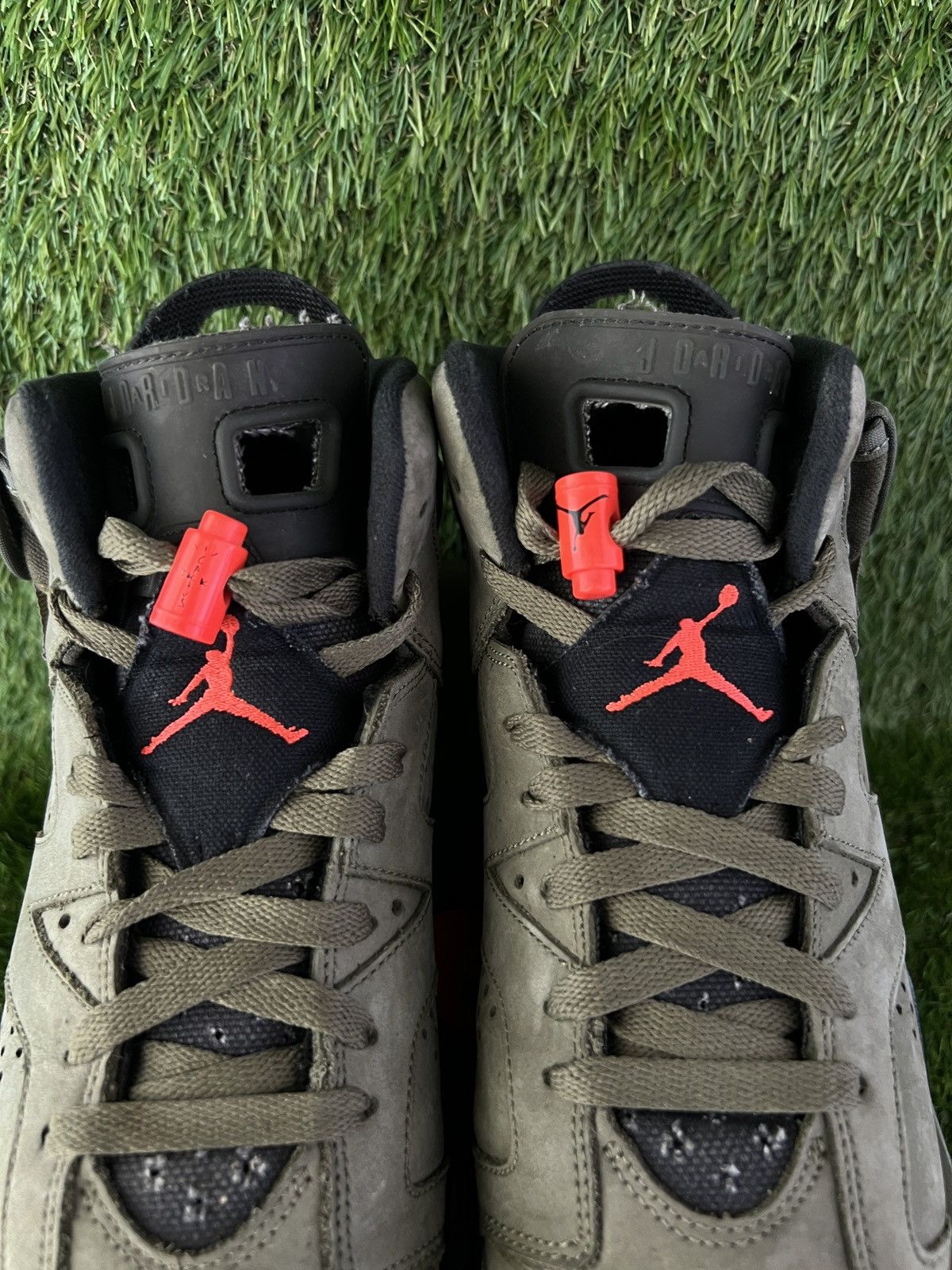 Jordan Brand × Nike × Travis Scott Jordan 6 Retro Travis Scott Olive Size US 7 / EU 40 - 6 Thumbnail