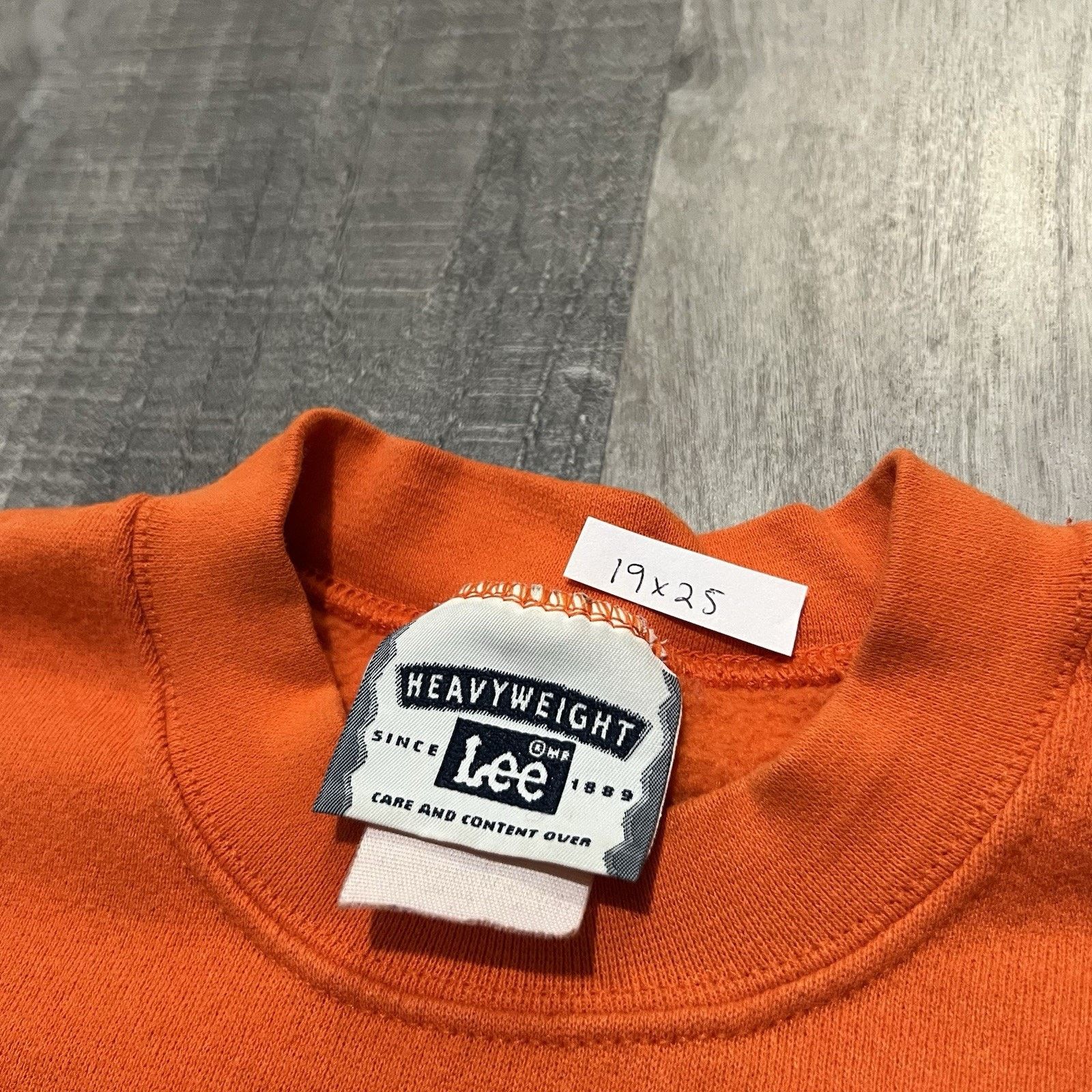 Lee VTG University Of Illinois Sweatshirt Orange Fighting Illini Size US S / EU 44-46 / 1 - 4 Thumbnail