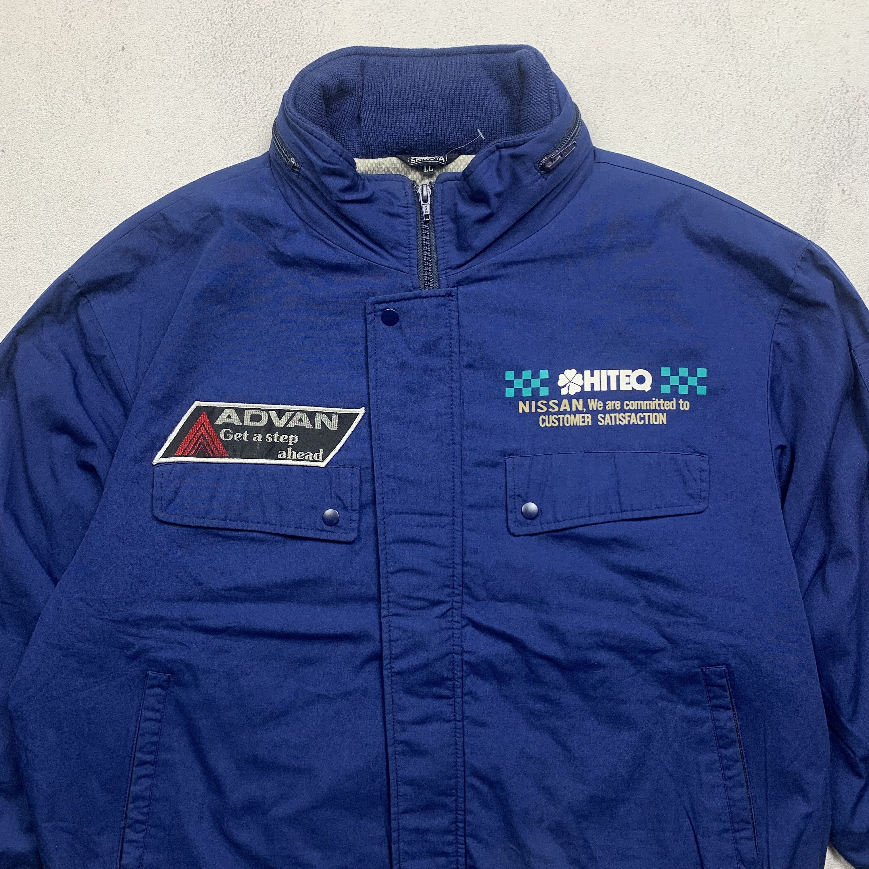Vintage Vintage Nissan Staff Racing Jacket Size US XL / EU 56 / 4 - 4 Thumbnail