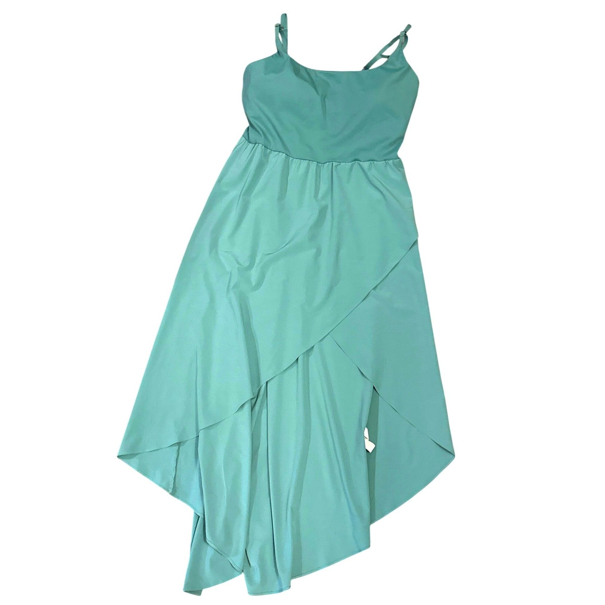 Other CCC Backless Teal Sea Foam High Low Flow Midi Quick Dry Cas Size L / US 10 / IT 46 - 7 Thumbnail