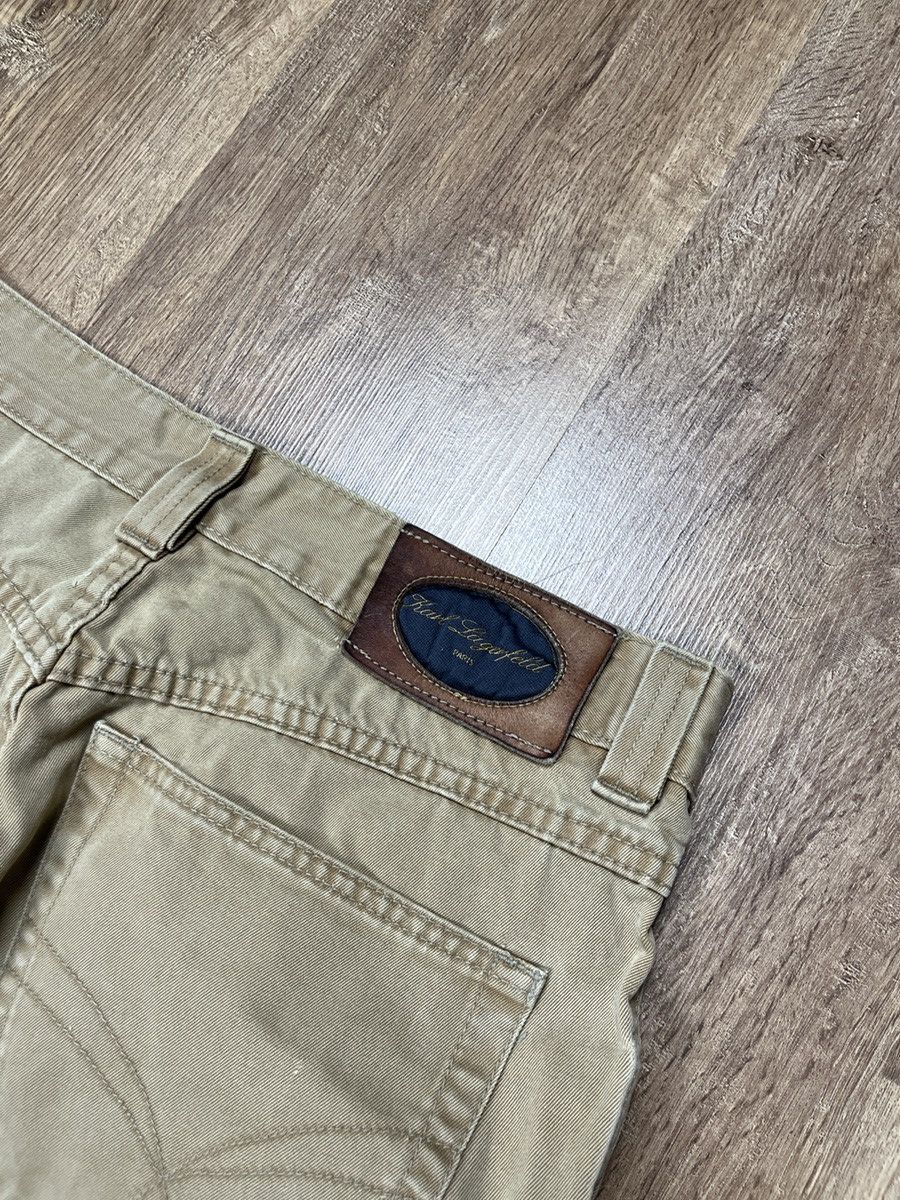 Karl Lagerfeld × Vintage ➕ vintage 90s Karl Lagerfeld archive chino pants lampo zip Size US 32 / EU 48 - 4 Thumbnail