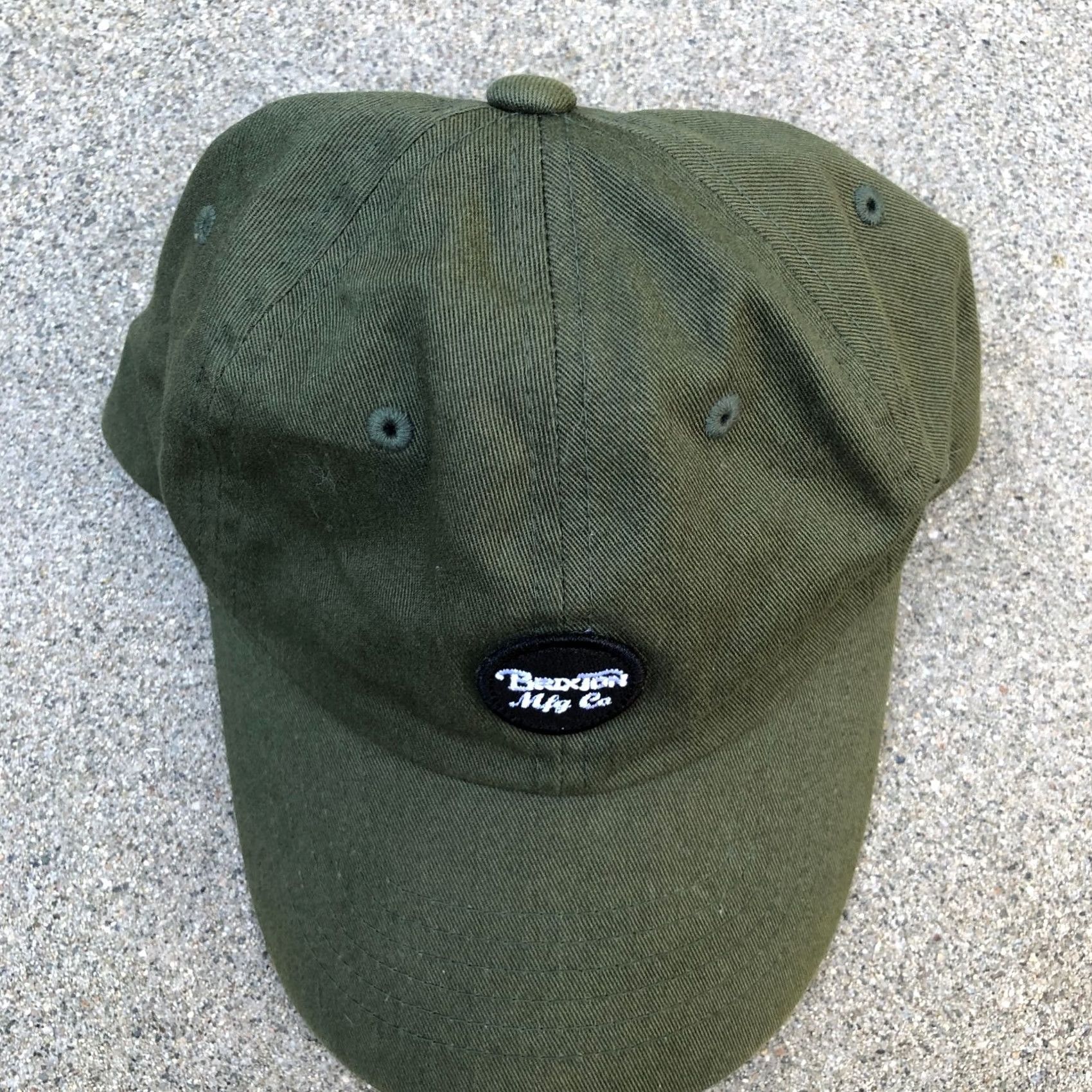 Brixton BRIXTON MFG CO Strapback Hat Men One Size Green Adjustable Cap Baseball Size ONE SIZE - 3 Thumbnail