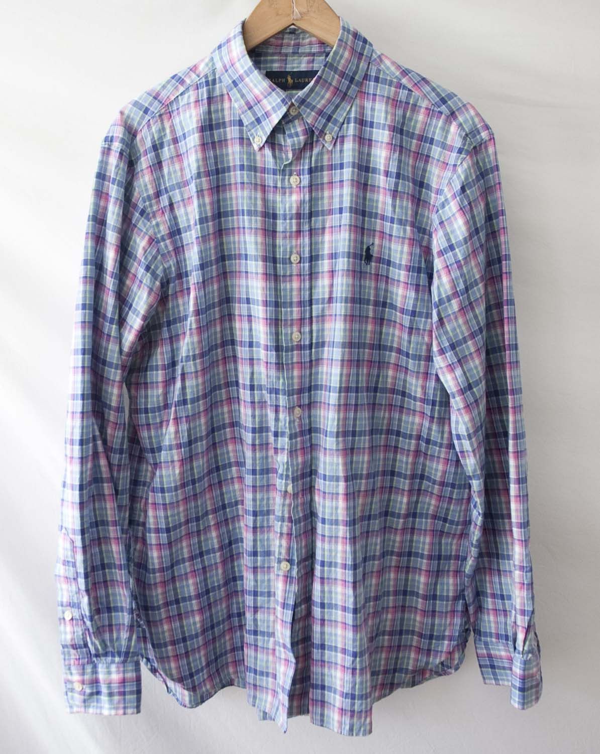 Ralph Lauren Ralph Lauren Shirt Size L Multicolor Plaid Size US L / EU 52-54 / 3 - 1 Thumbnail