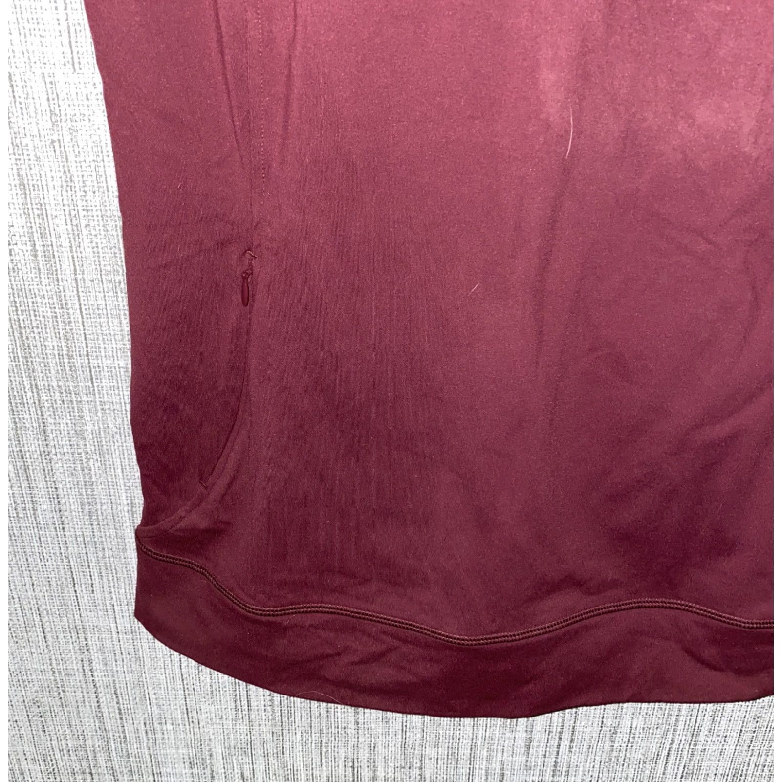 CO Duluth Men's Hoodie Vest Small Maroon Nylon Spandex Casual Sleeveless Jacket Size US S / EU 44-46 / 1 - 3 Thumbnail