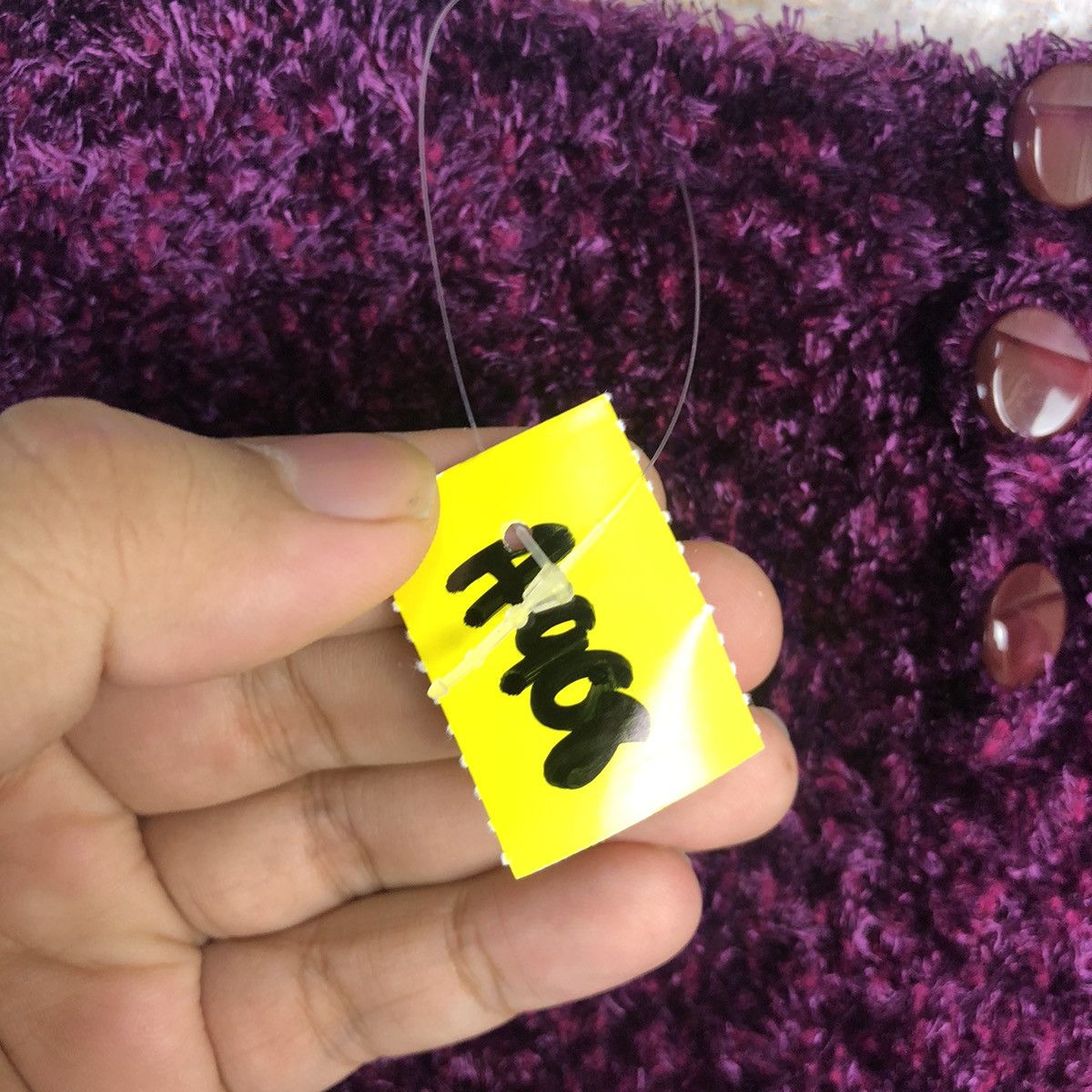 Homespun Knitwear × Japanese Brand Japanese Brand Purple Knitwear #A908 Size S / US 4 / IT 40 - 9 Thumbnail