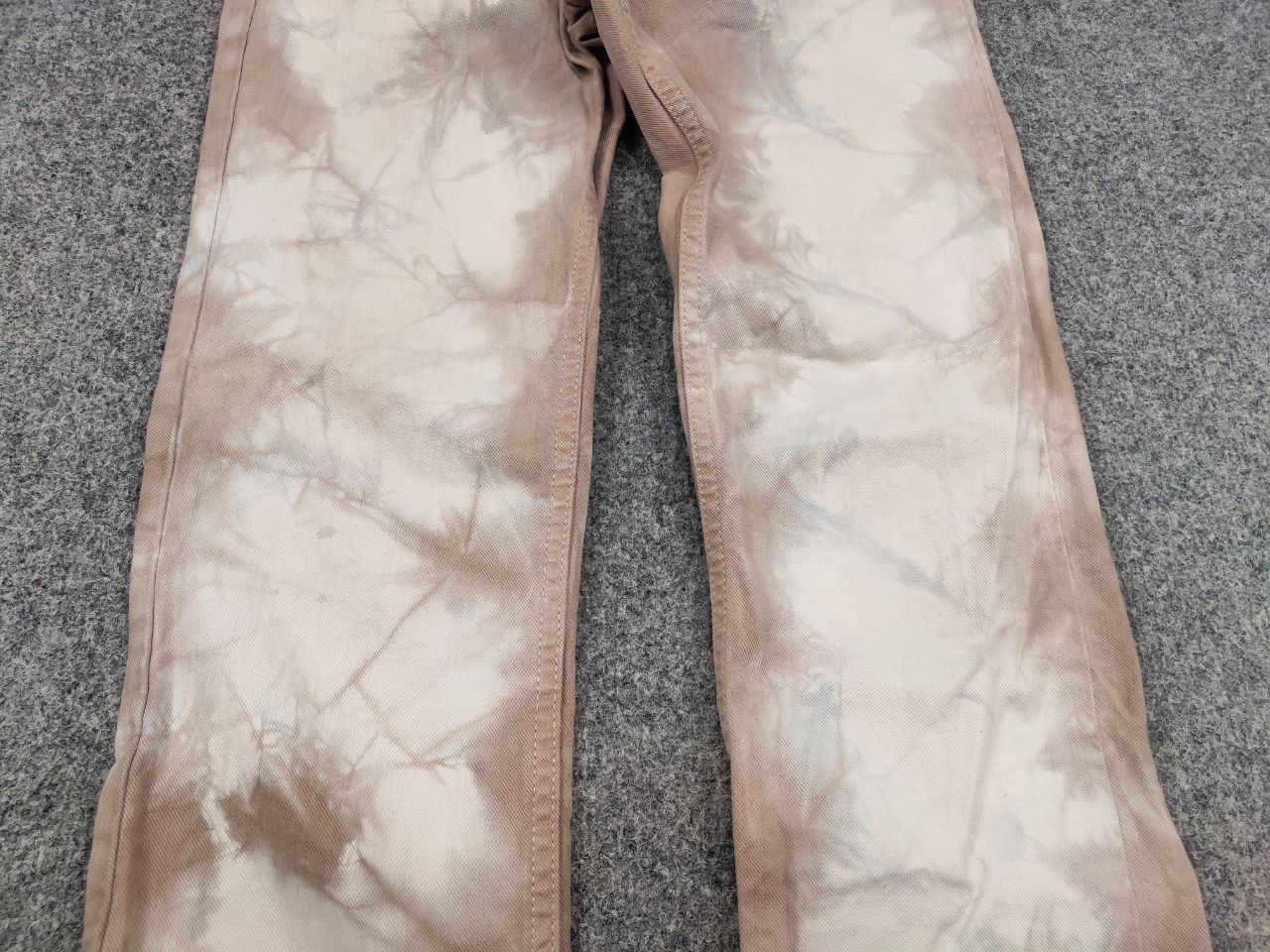 Isabel Marant Isabel Marant Stretch Jeans Pale Pink Cotton Denim Tie Dye Size 42" / US 20 - 6 Thumbnail