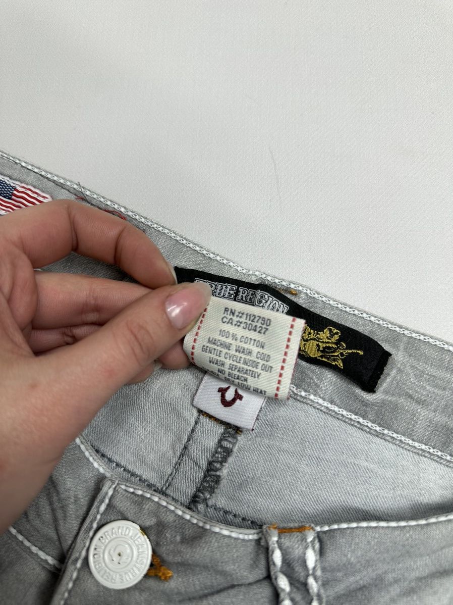 True Religion Vintage True Religion Slim Pants Distressed Y2k Japanese GOA Size 27" / US 4 / IT 40 - 7 Thumbnail