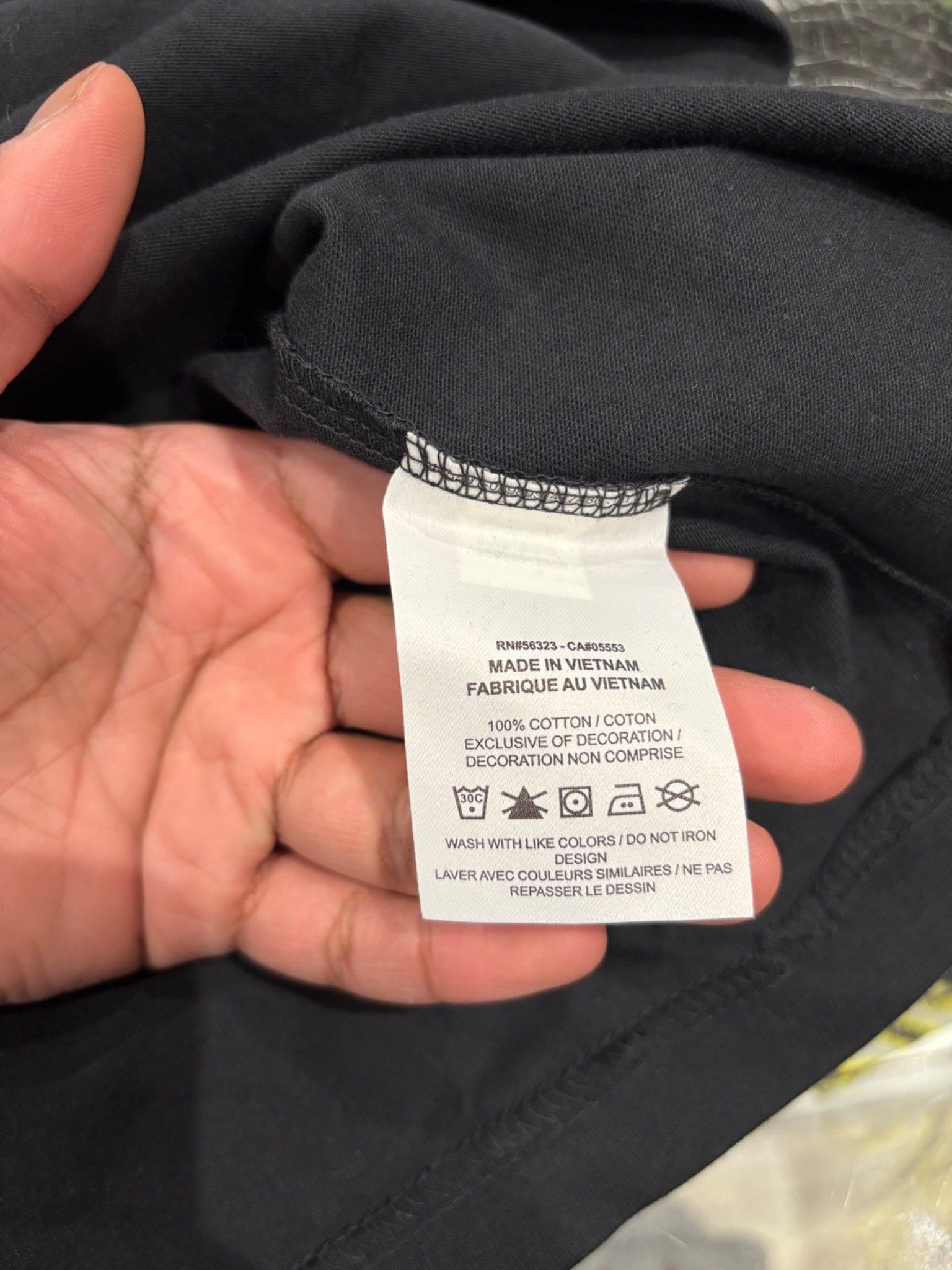 Travis Scott Travis Scott x Jordan x Fragment T-shirt Black Size US L / EU 52-54 / 3 - 8 Thumbnail