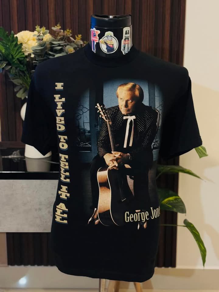 Vintage Vintage X Solo Singer X George Jones X Tour 1996 Size US L / EU 52-54 / 3 - 1 Thumbnail