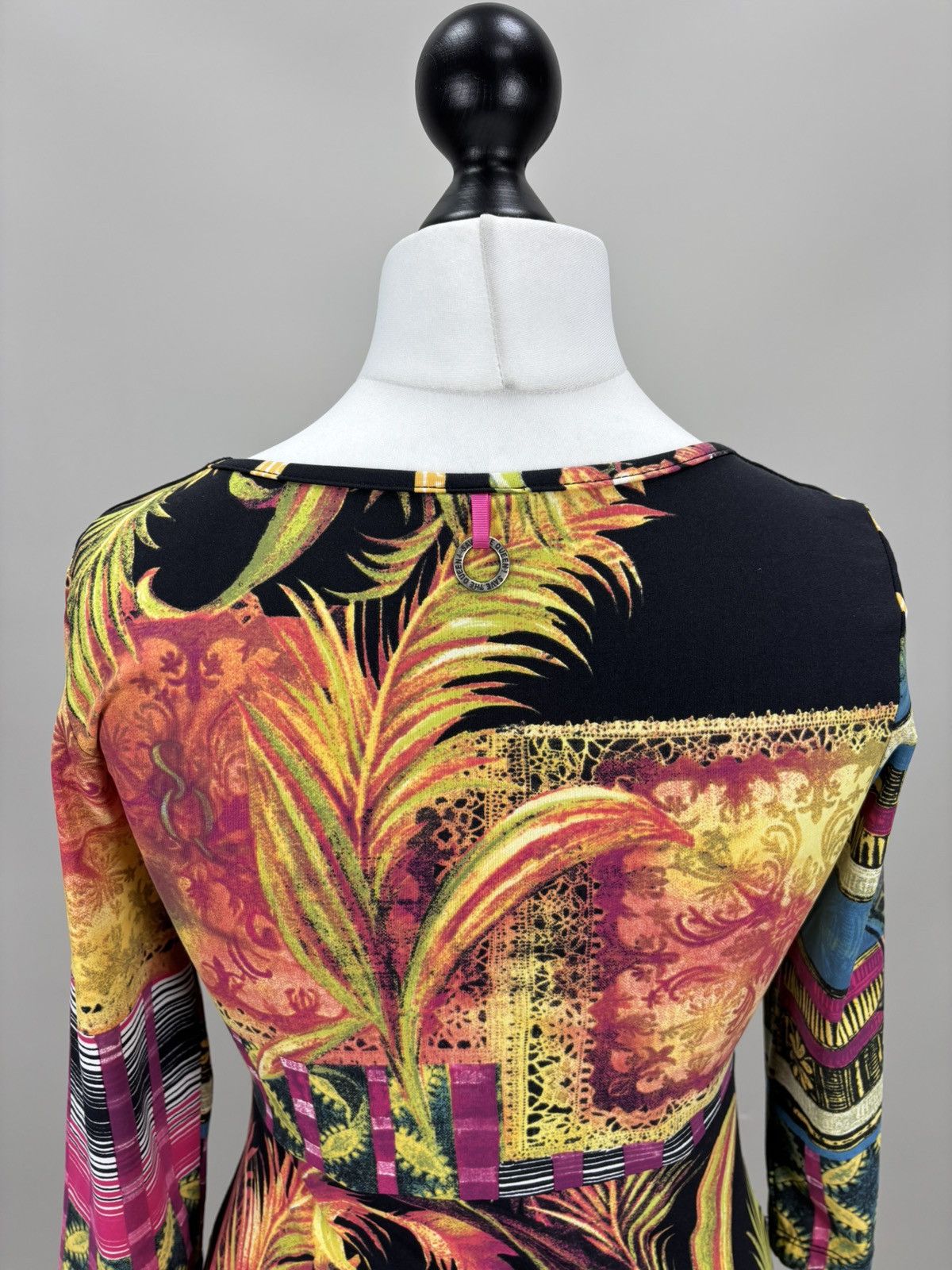 Jean Paul Gaultier Womens blouse Save The Queen Size L Color Multicolor Size L / US 10 / IT 46 - 7 Thumbnail