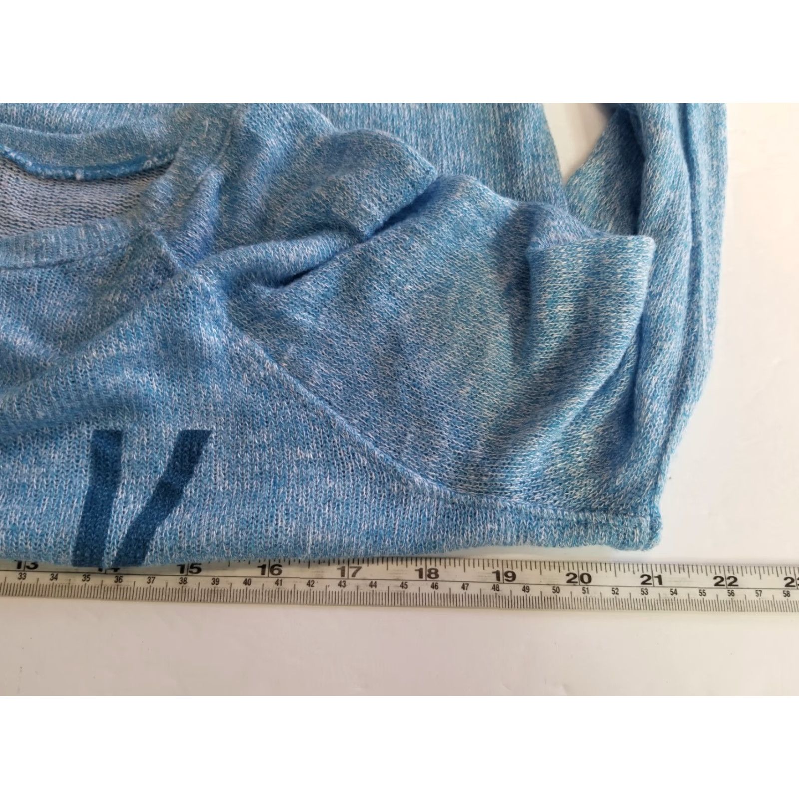 Vintage Pink Victoria's Secret PINK Womens Pullover Sweatshirt Long Sleeve XS Blue Logo Size XS / US 0-2 / IT 36-38 - 4 Thumbnail