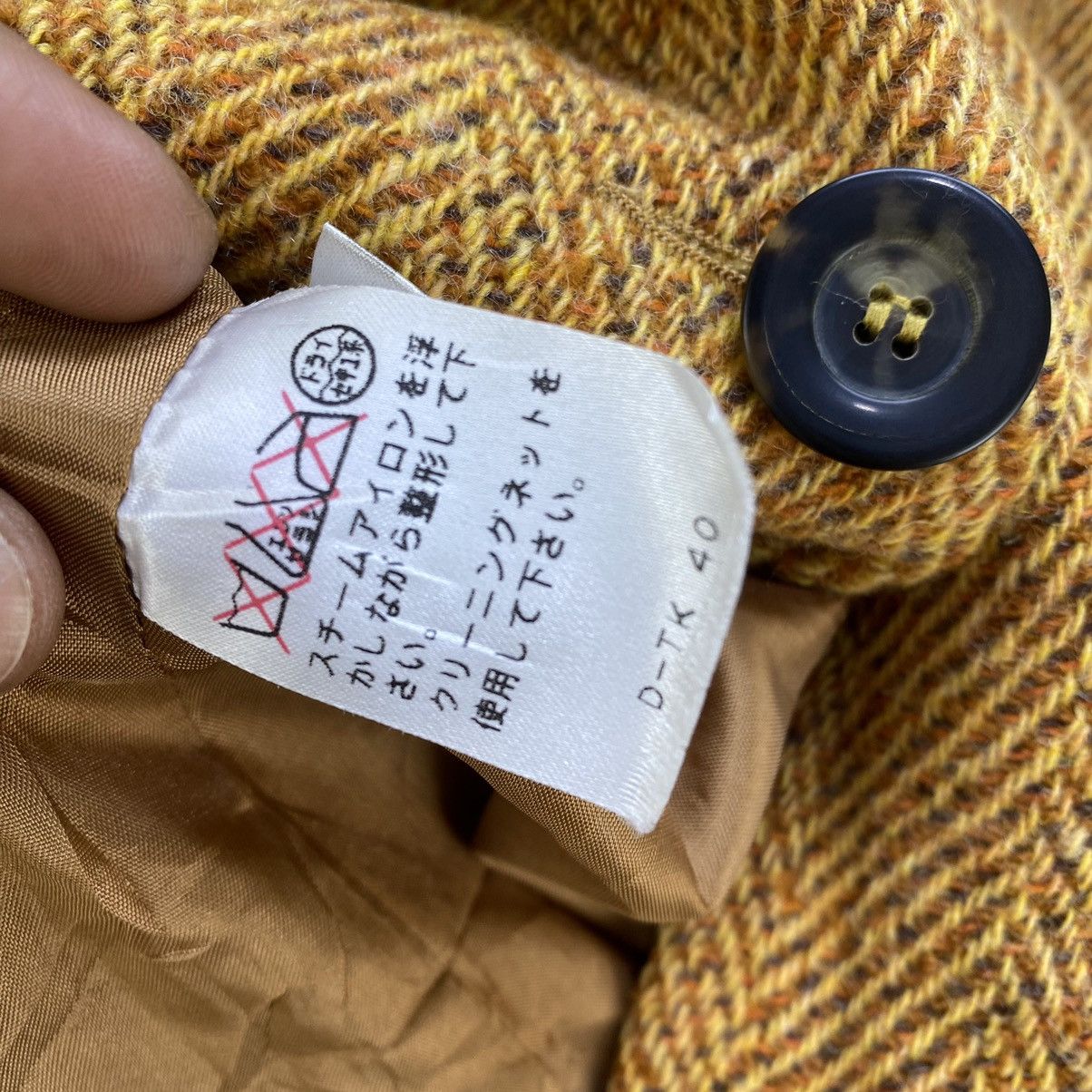 Vintage 🔥Vintage Irene VAn Ryb French designer Herringbone Jacket Size M / US 6-8 / IT 42-44 - 7 Thumbnail