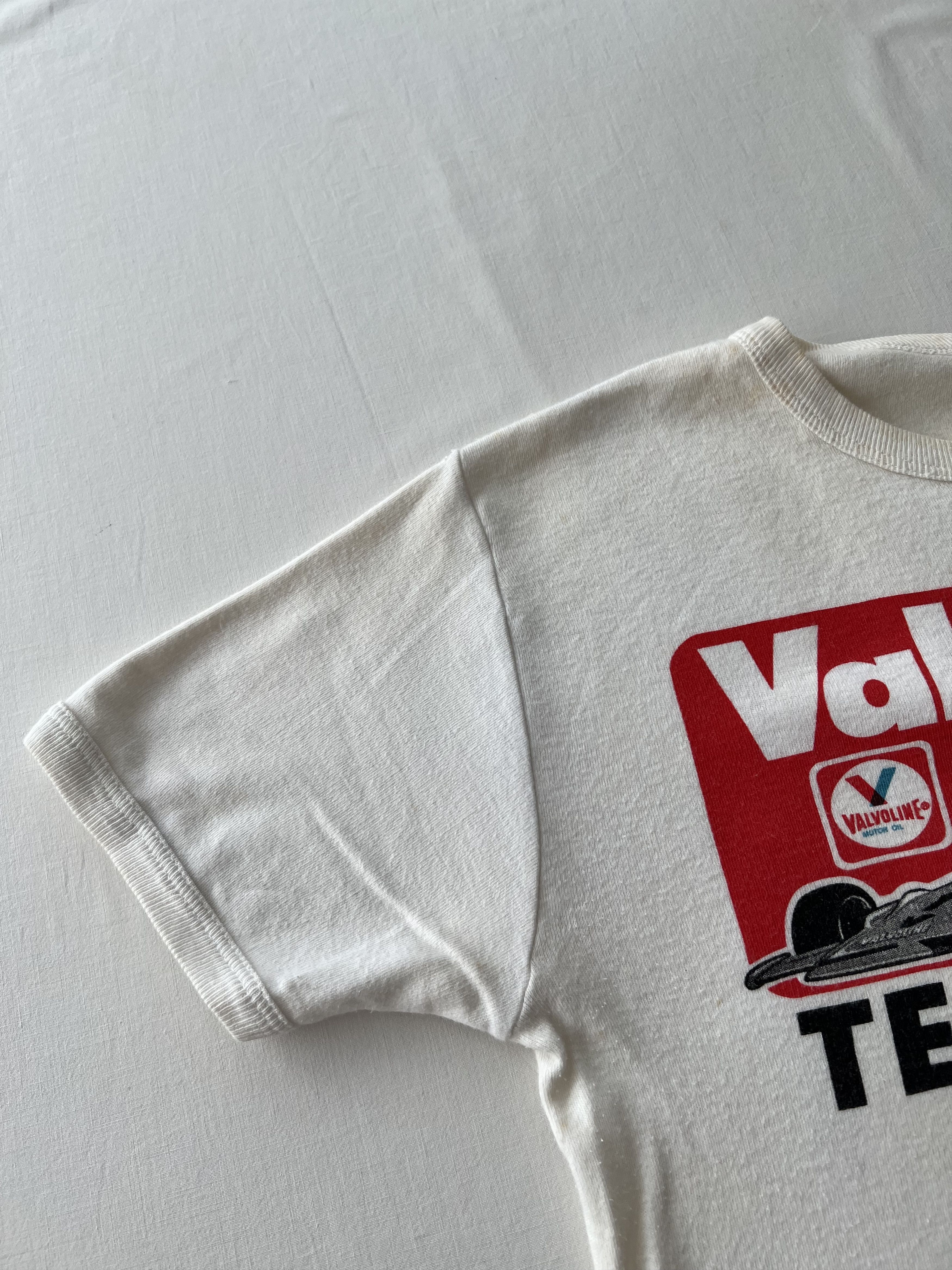 Formula 1 Vintage 70s Team Lotus Valvoline Formula 1 F1 Ringer T-shirt Size US M / EU 48-50 / 2 - 10 Thumbnail
