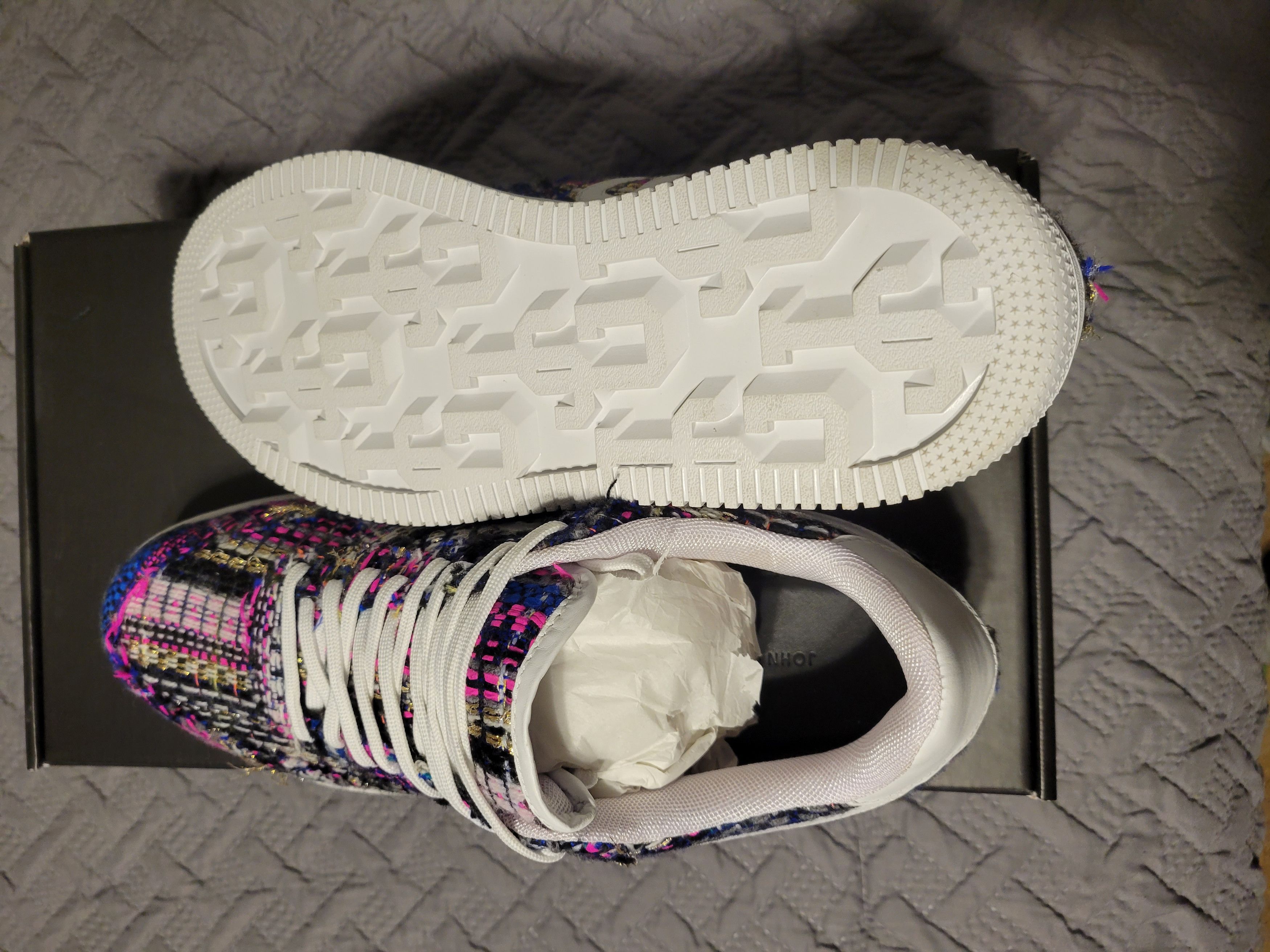 John Geiger Unreleased Tweed GF-01's Size US 13 / EU 46 - 5 Thumbnail