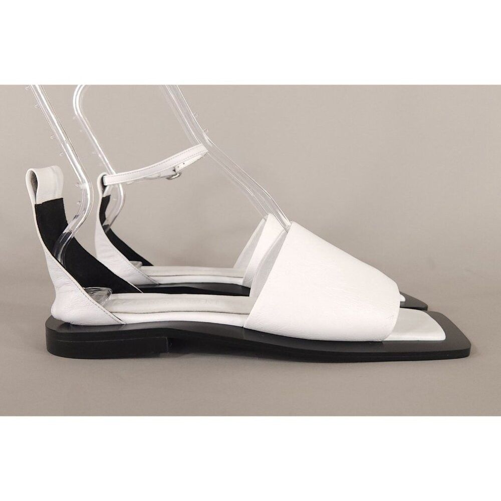 Other Flat Apartment Chain Strap Sandals Size 38 8 Women's White Size US 8 / IT 38 - 6 Thumbnail