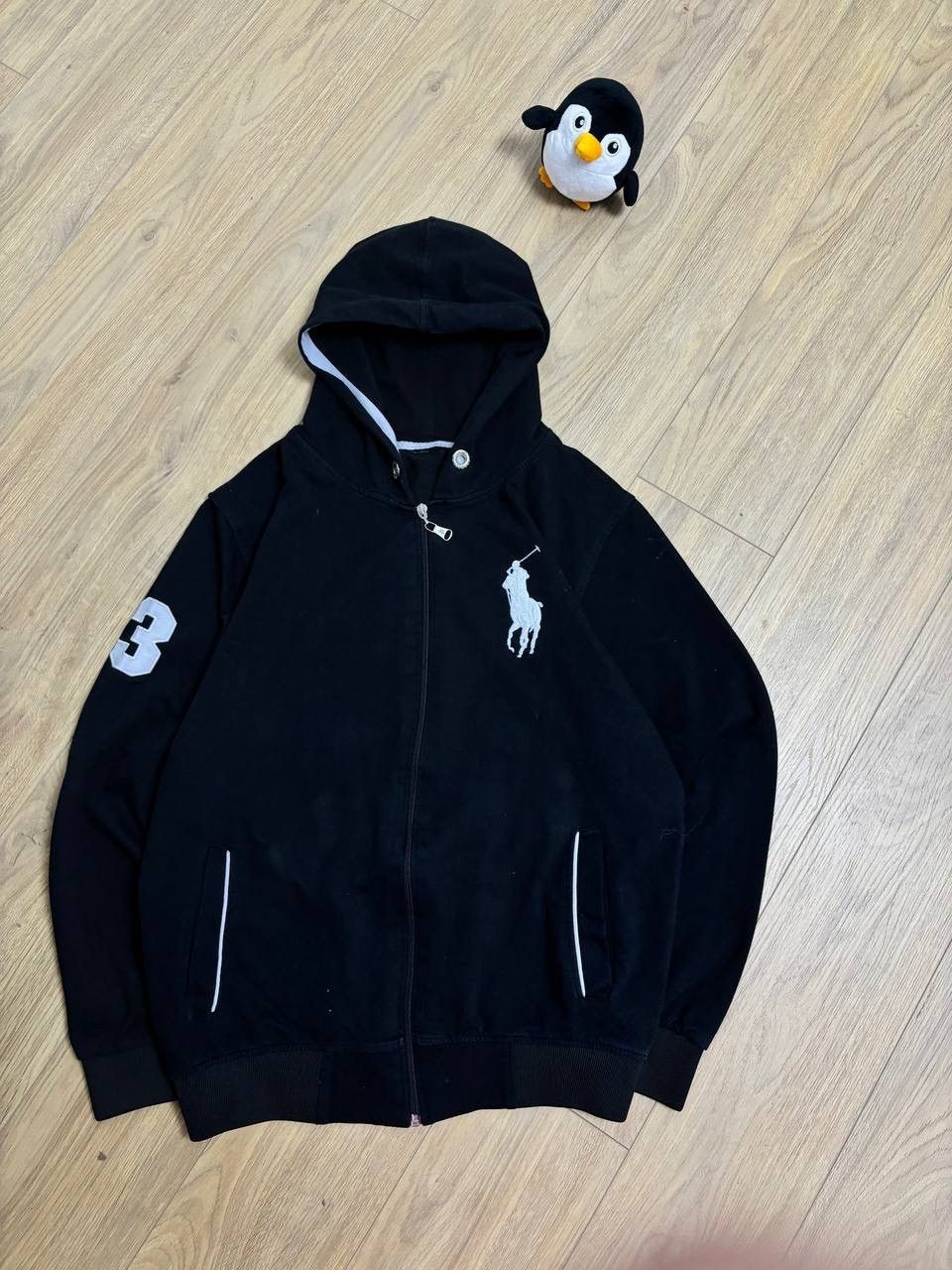 Polo Ralph Lauren × Vintage Polo Ralph Lauren distressed hoodie Size US M / EU 48-50 / 2 - 1 Thumbnail